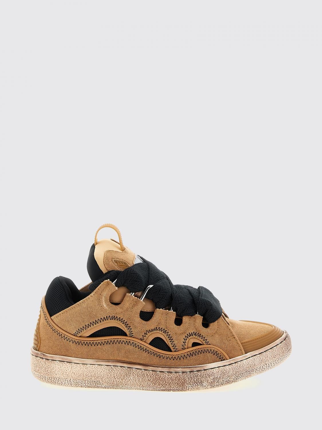 Lanvin Lanvin Sneakers Men Brown Size US 7 / EU 40 - 1 Thumbnail