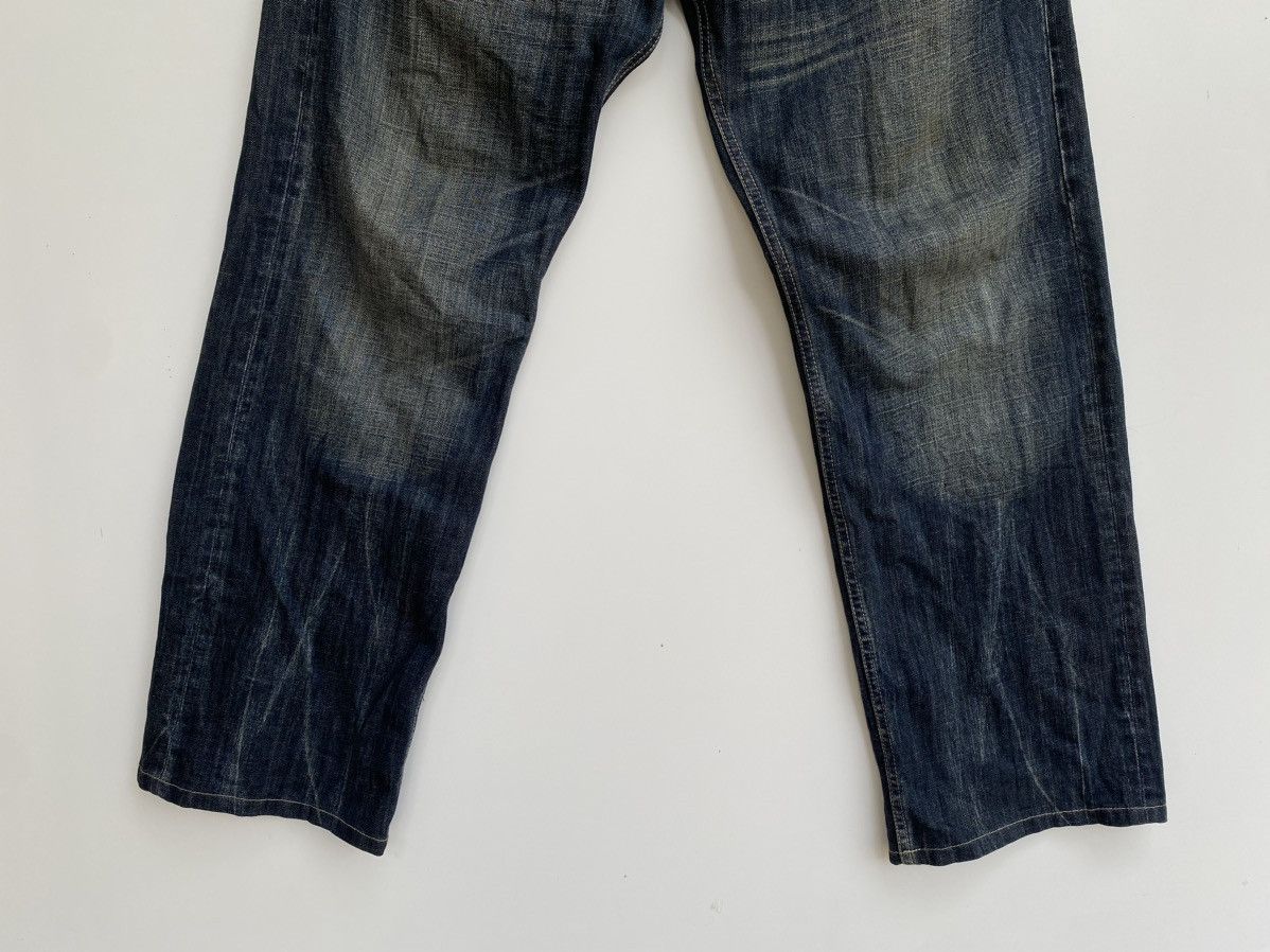 Japanese Brand Vtg Denim Japan Double Waist Flared Size US 37 - 6 Thumbnail