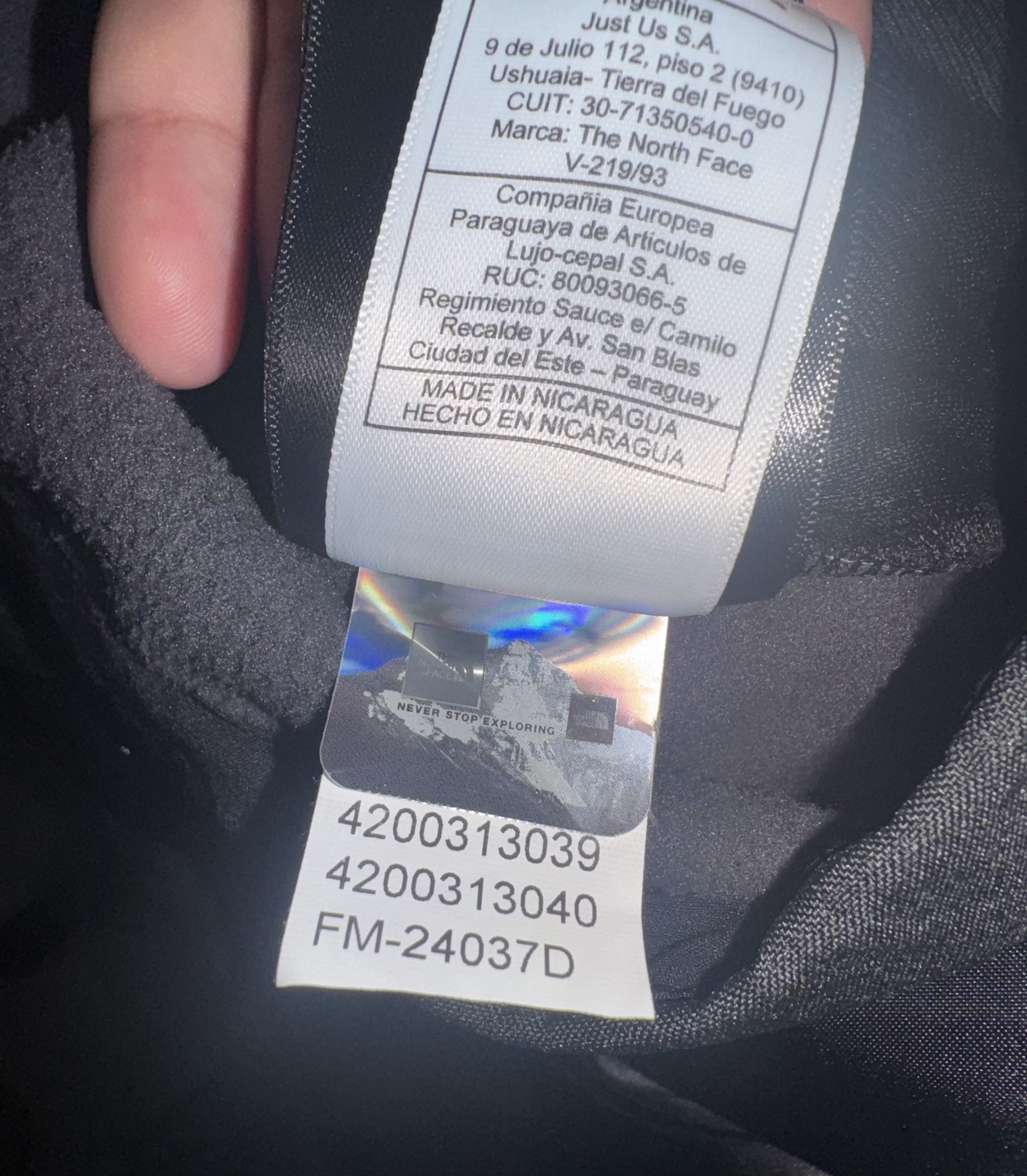 The North Face The North Face Softshell Full-Zip Jacket Size US L / EU 52-54 / 3 - 5 Thumbnail