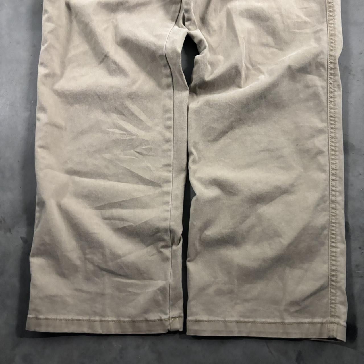 Vintage Crazy Vintage Y2K/2000s Grunge Cream Streetwear Cargo Pants! Size US 40 / EU 56 - 6 Thumbnail