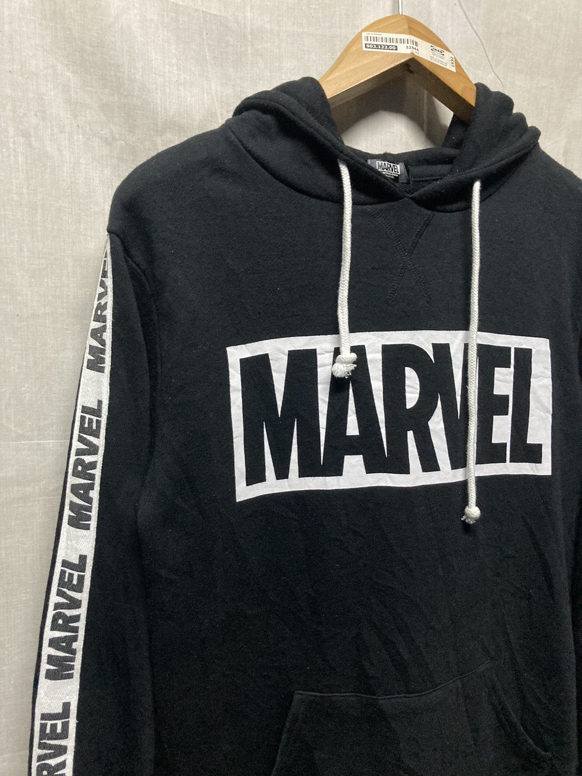 Marvel Comics Marvel Side Tape Pullover Hoodie Size US M / EU 48-50 / 2 - 2 Thumbnail