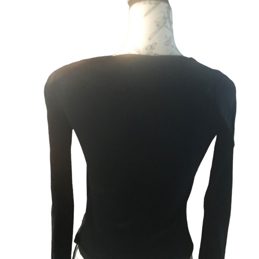 Other Ruee Black long sleeve knit blouse size extra small Size S / US 4 / IT 40 - 5 Thumbnail