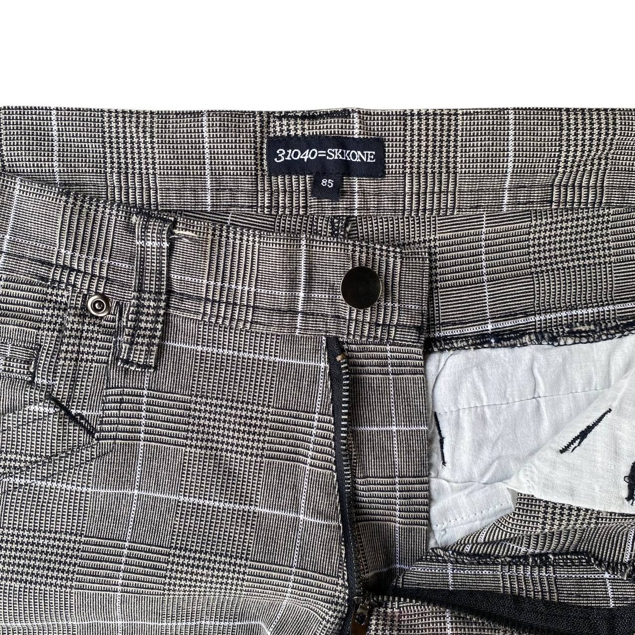 Japanese Brand PRISONER PANT CARGO SKKONE 31040 PIN STRIPE JAPANESE STYLE Size US 29 - 10 Thumbnail