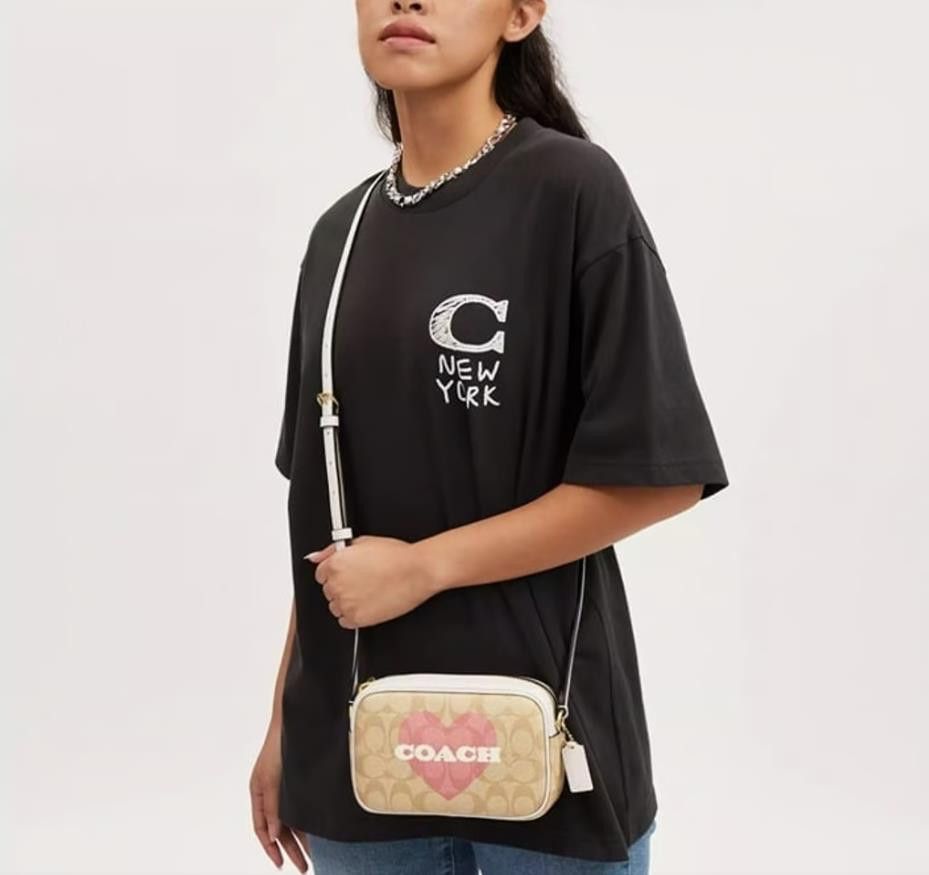 Coach NWT Coach CO939 Mini Jamie Camera Bag Canvas Size ONE SIZE - 6 Thumbnail
