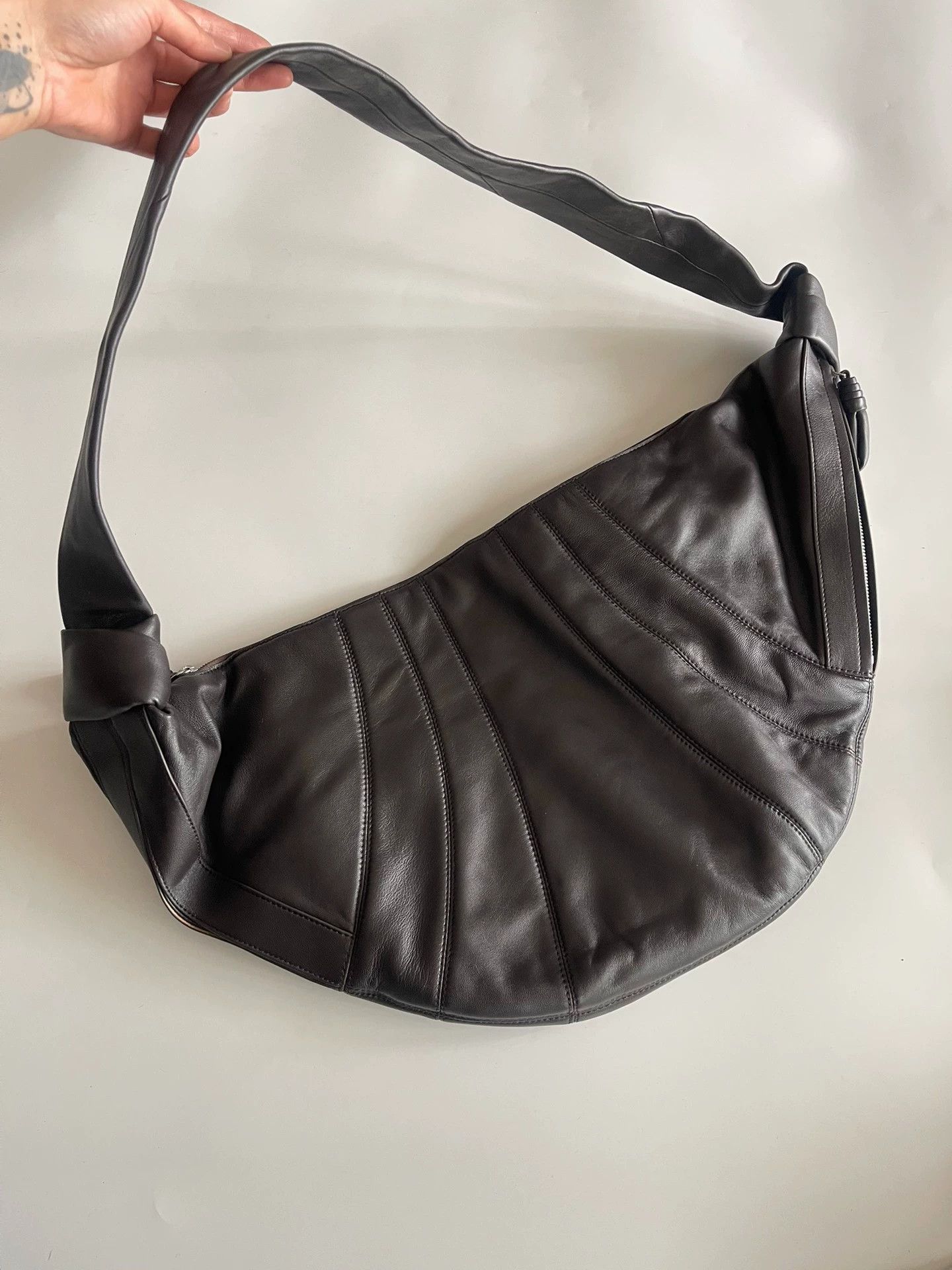 Other Chocolate Croissant Large Crossbody Bag - Near Mint Size ONE SIZE - 1 Thumbnail