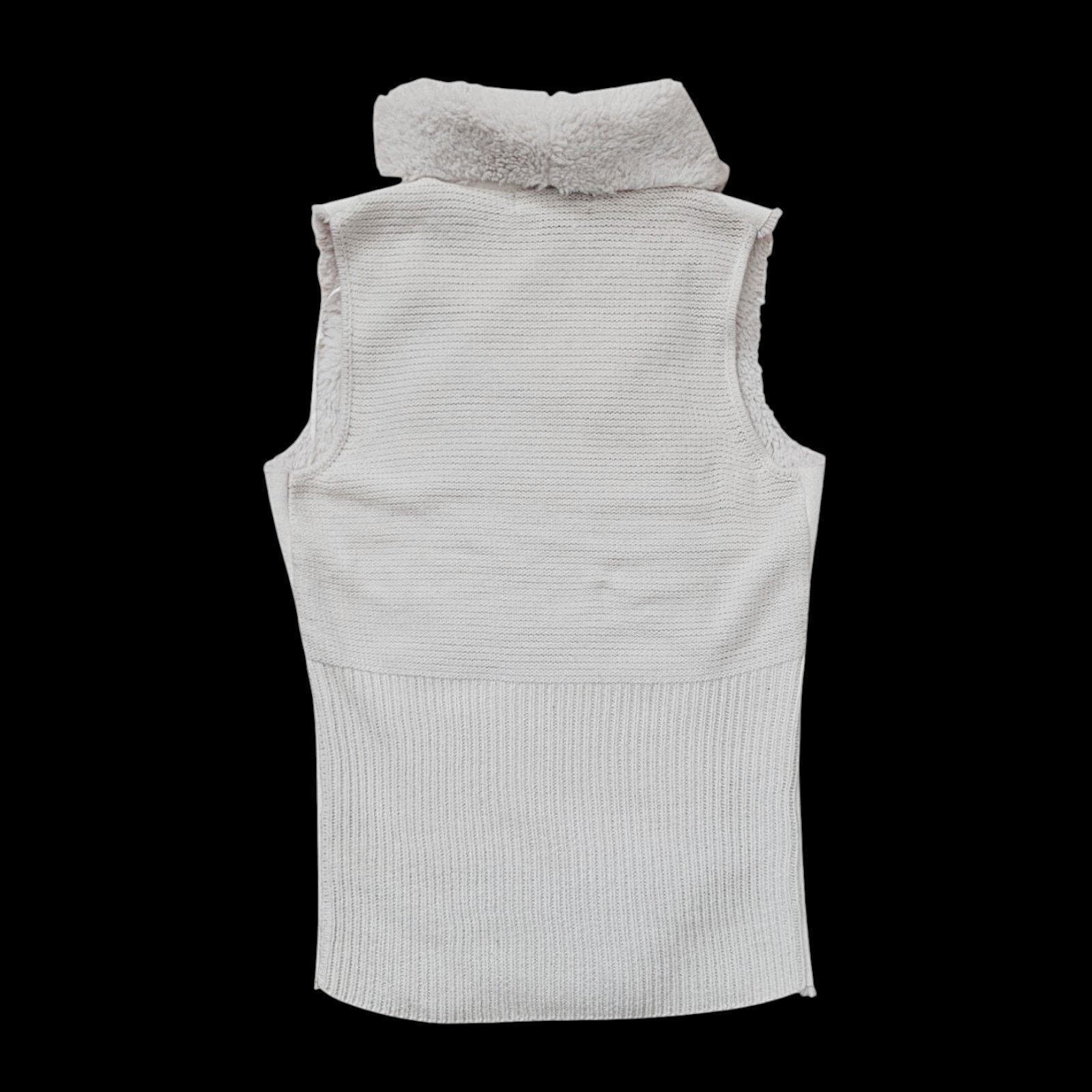 NBDN Nobrandedon Romeo & Juliet Off White Vest Cardigan | Size M Size M / US 6-8 / IT 42-44 - 2 Thumbnail