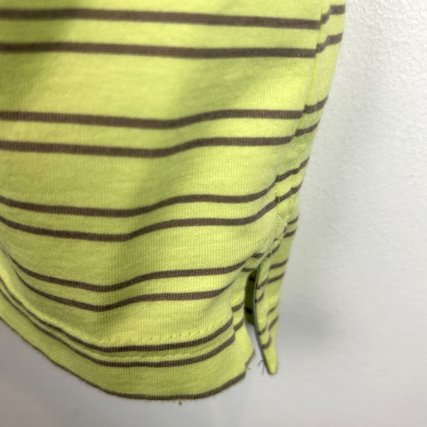 Nike Nike Polo Shirt Mens M Dri Fit Stripe Green Cotton Blend Golf Preppy Size US M / EU 48-50 / 2 - 7 Thumbnail