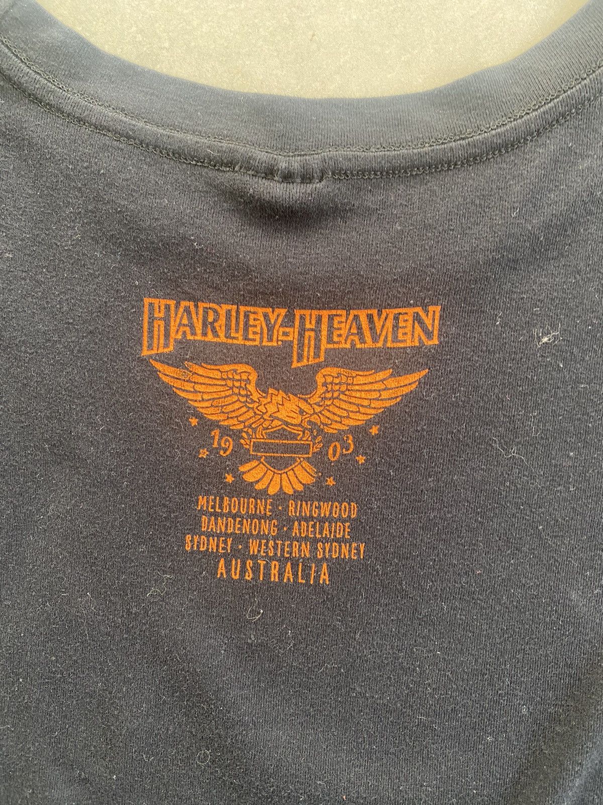 Harley Davidson × Vintage HARLEY DAVIDSON AUSTRALIA TEE Size US XXL / EU 58 / 5 - 5 Thumbnail