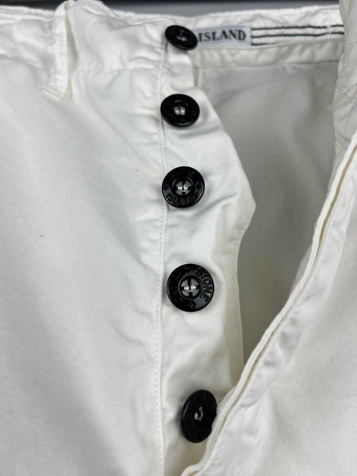 C.P. Company × Stone Island × Vintage Stone Island Vintage Yachting Shorts Chino White Size US 32 / EU 48 - 5 Thumbnail