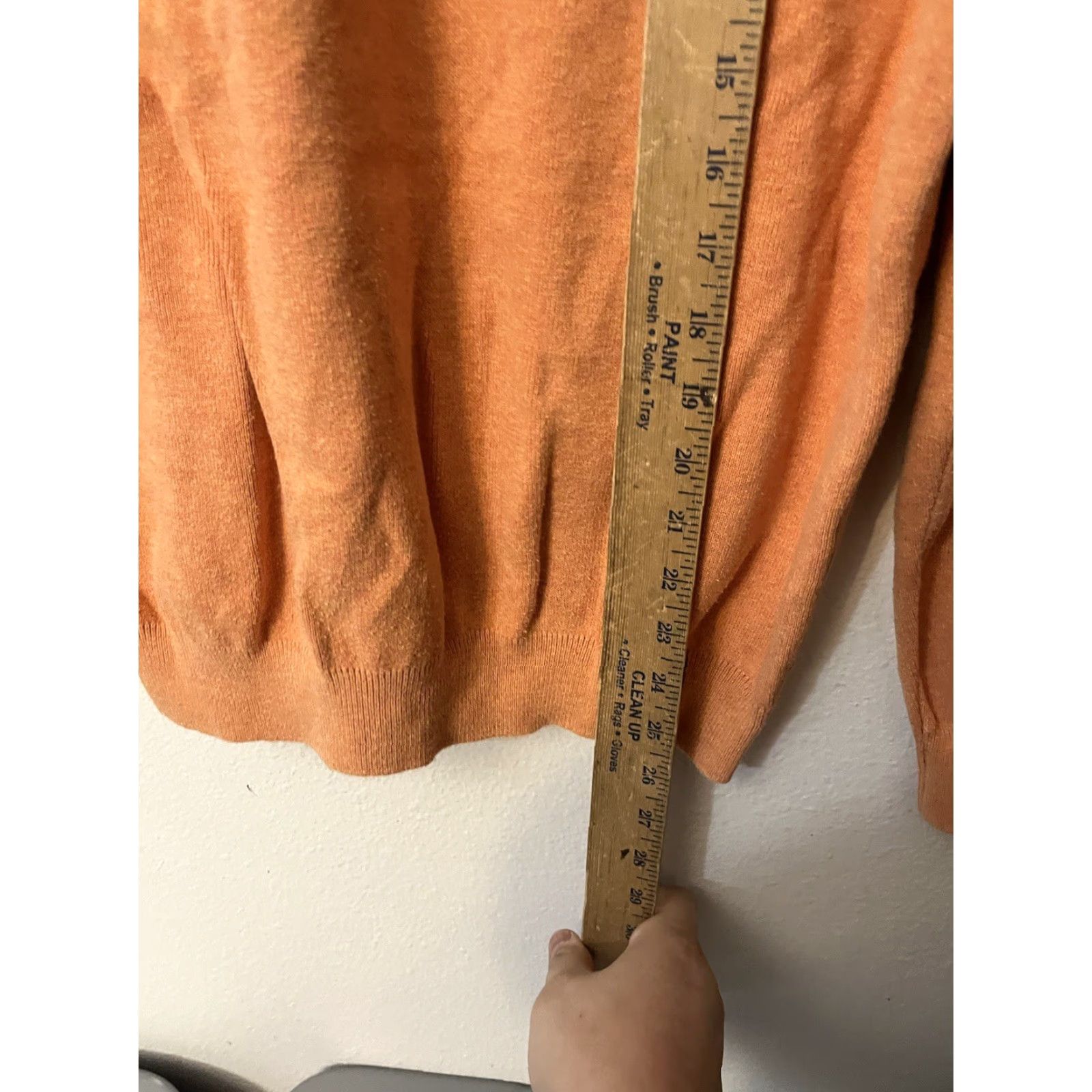 Zara Zara Sweater Womens Size Medium Orange Knit Long Sleeve Crew Pullover Size M / US 6-8 / IT 42-44 - 4 Thumbnail