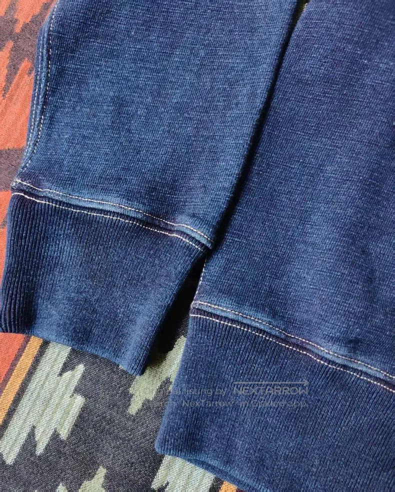 RRL Ralph Lauren RRL Ralph Lauren Indigo fleece crewneck sweatshirt Size US S / EU 44-46 / 1 - 6 Thumbnail