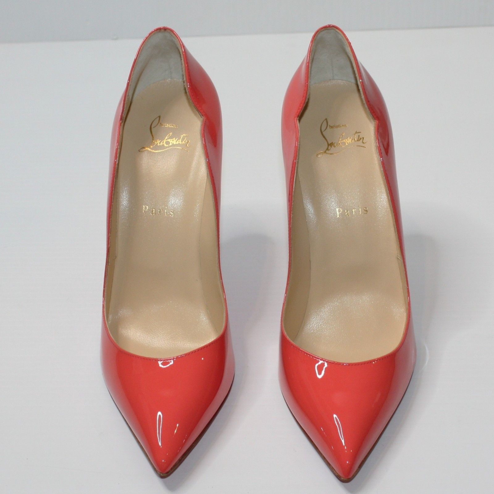 Christian Louboutin Hot Chick 100 Scallop Pump Shoes size EU 41.5 / US 11.5 NEW Size US 11.5 / IT 41.5 - 3 Thumbnail