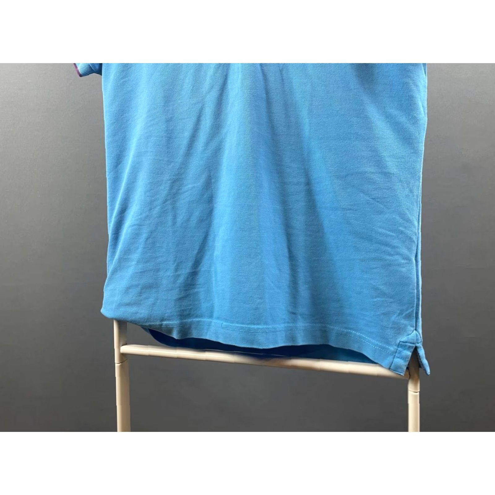 La Martina La Martina Polo Shirt Mens Blue Cotton Short Sleeve Slim-Fit L Polo Size US L / EU 52-54 / 3 - 4 Thumbnail