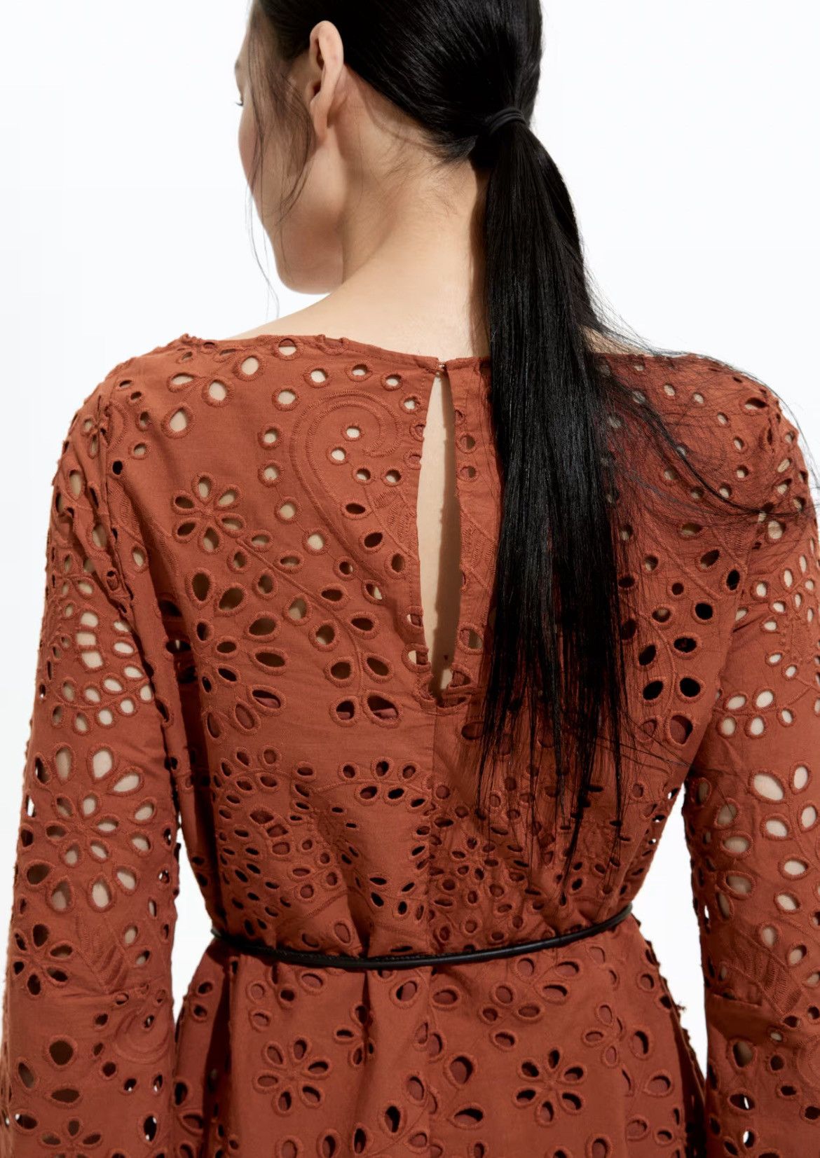 H&M H&M Eyelet embroidered dress Size S / US 4 / IT 40 - 3 Thumbnail