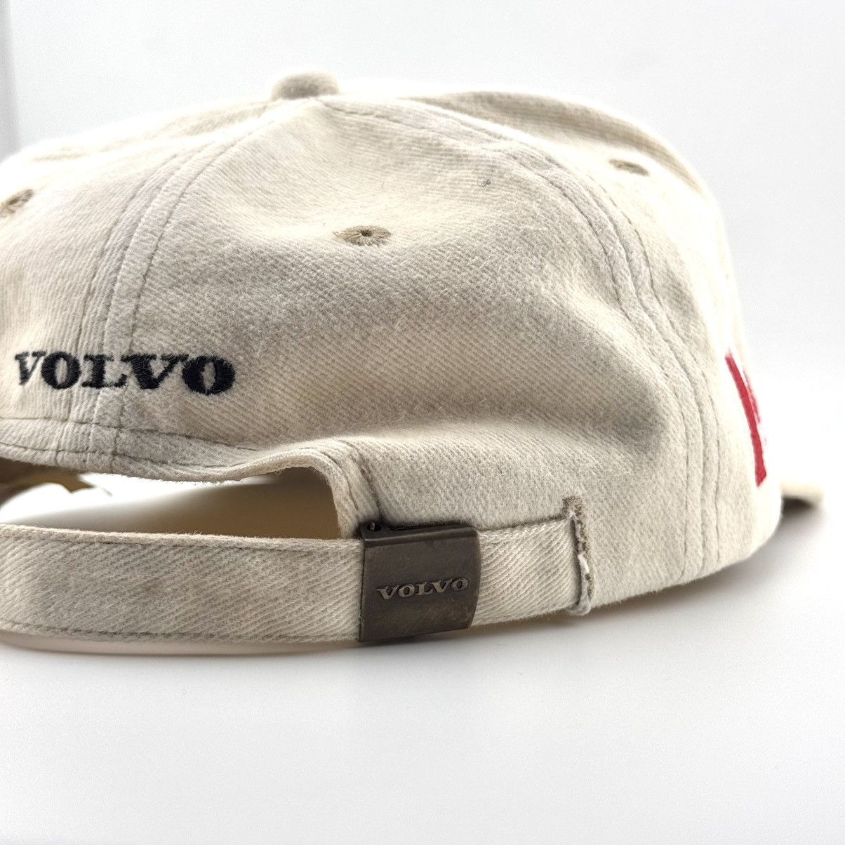 Vintage Vtg Volvo Explore Canada Promo Distressed Strapback Hat Size ONE SIZE - 6 Thumbnail