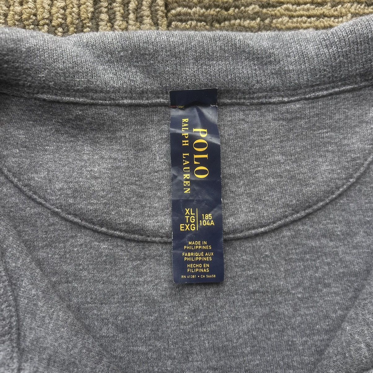 Polo Ralph Lauren Polo Ralph Lauren Vtg Burgundy/Grey Reversible Quarter-Zip Size US XL / EU 56 / 4 - 3 Thumbnail