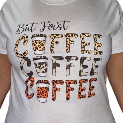 Designer Woman’s iced coffee tee shirt Size M / US 6-8 / IT 42-44 - 1 Preview