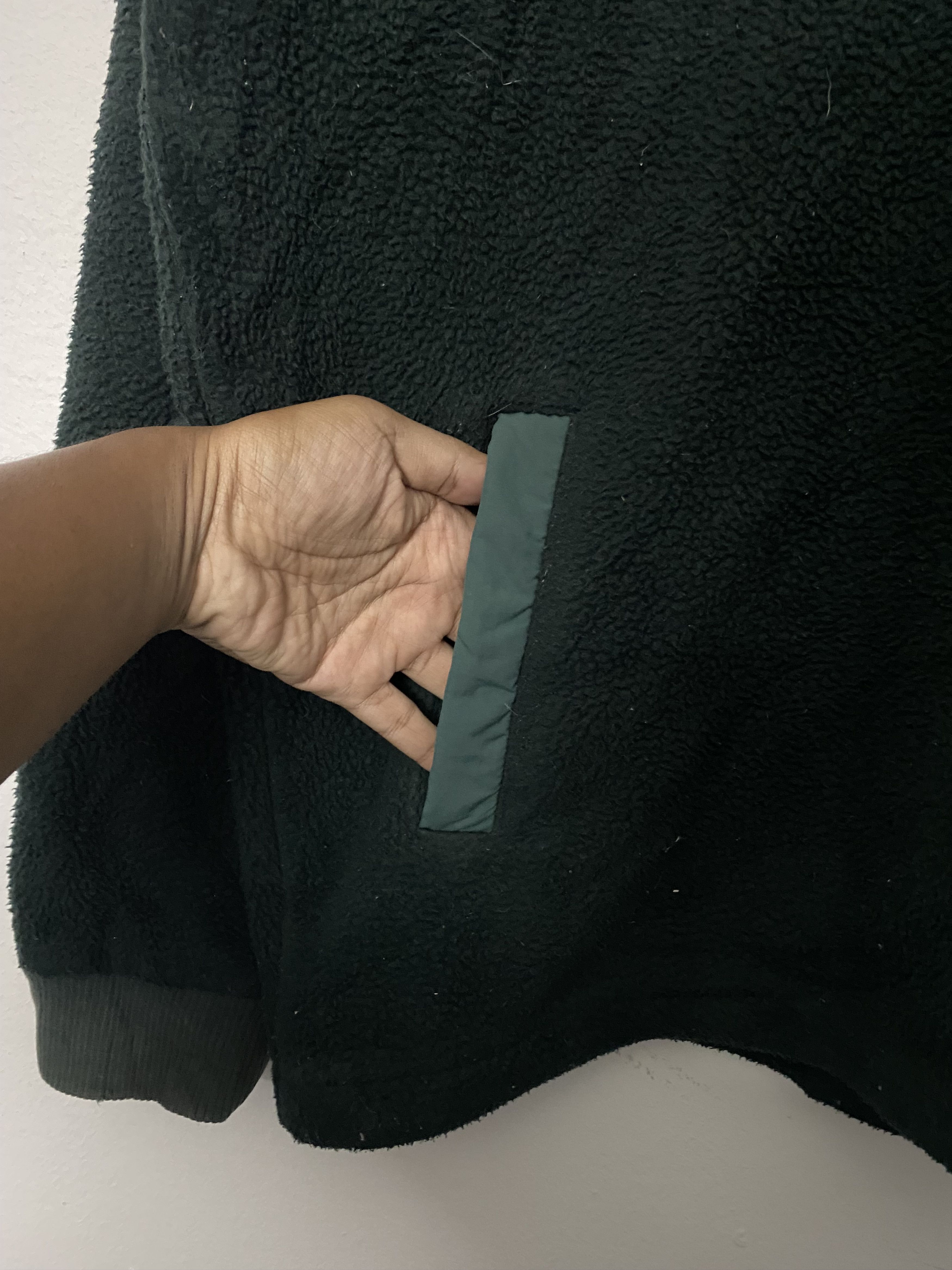 Kappa Vintage Kappa Deep Green Fleece Pullover Hoodie Medium Size US M / EU 48-50 / 2 - 7 Thumbnail