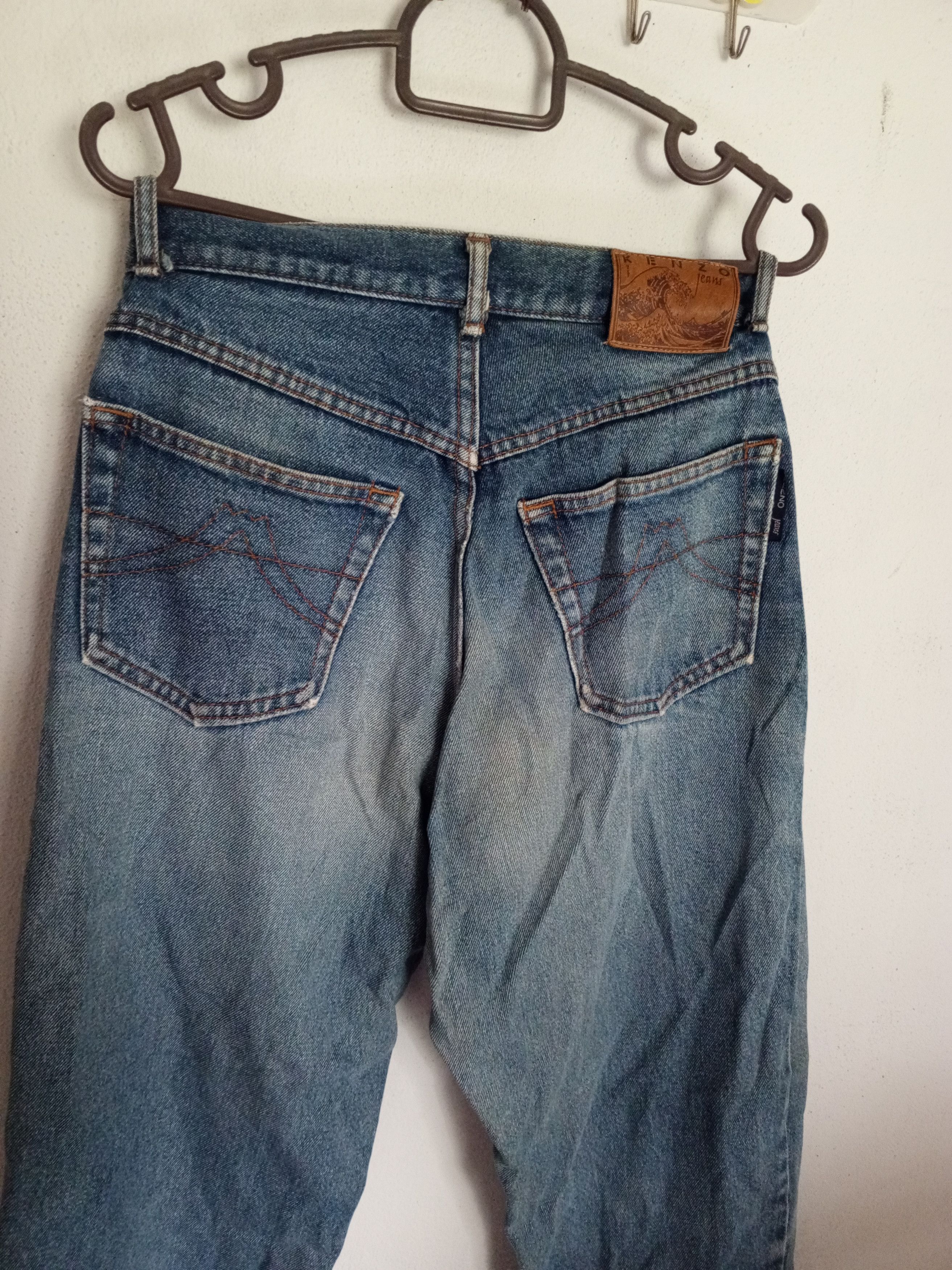 Kenzo VTG BLUE KENZO JEANS -US 27 Size US 27 - 5 Thumbnail