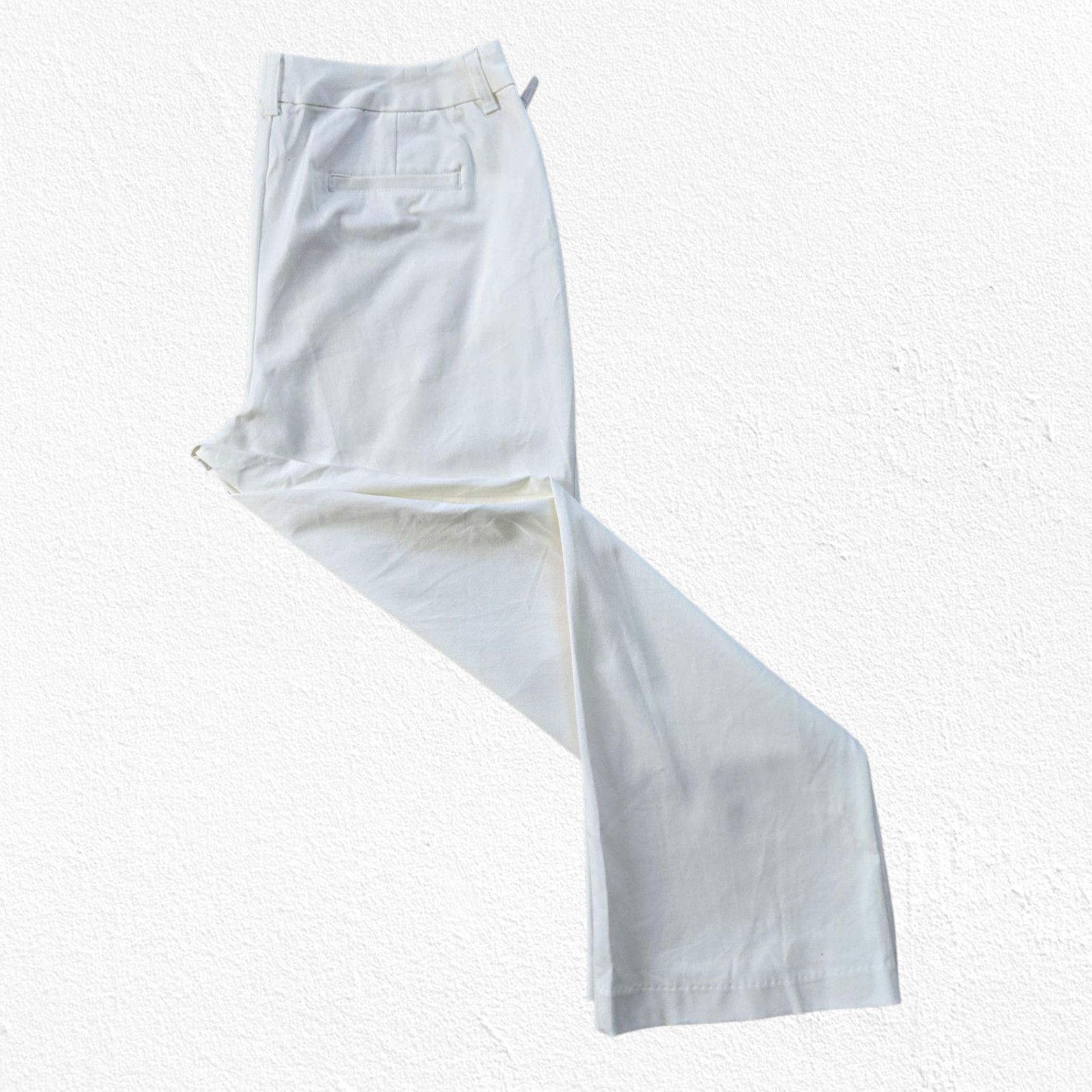 St. Johns Bay Y2K St Johns Bay White Straight Leg Pants Size 18W Size 40" / US 18 - 11 Thumbnail
