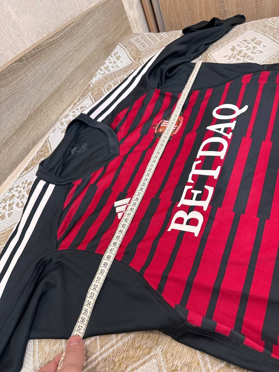 Adidas 🔥 2018 2019 Sunderland AFC Goalkeeper Jersey T Shirt Size US L / EU 52-54 / 3 - 8 Thumbnail