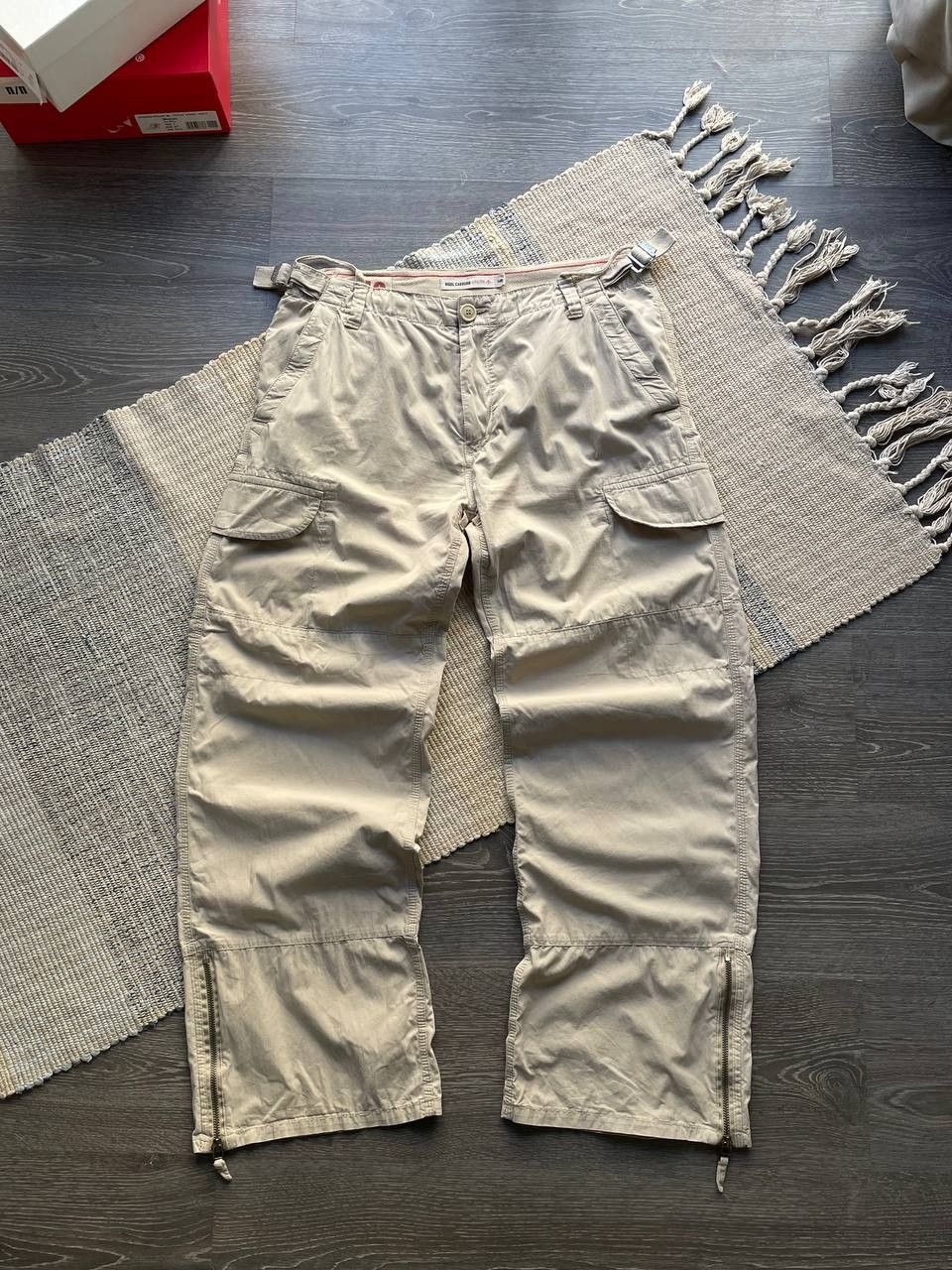 Nigel Cabourn Nigel Cabourn Utility Vintage Cargo Zip Japanese Style Pants Size US 34 / EU 50 - 1 Thumbnail