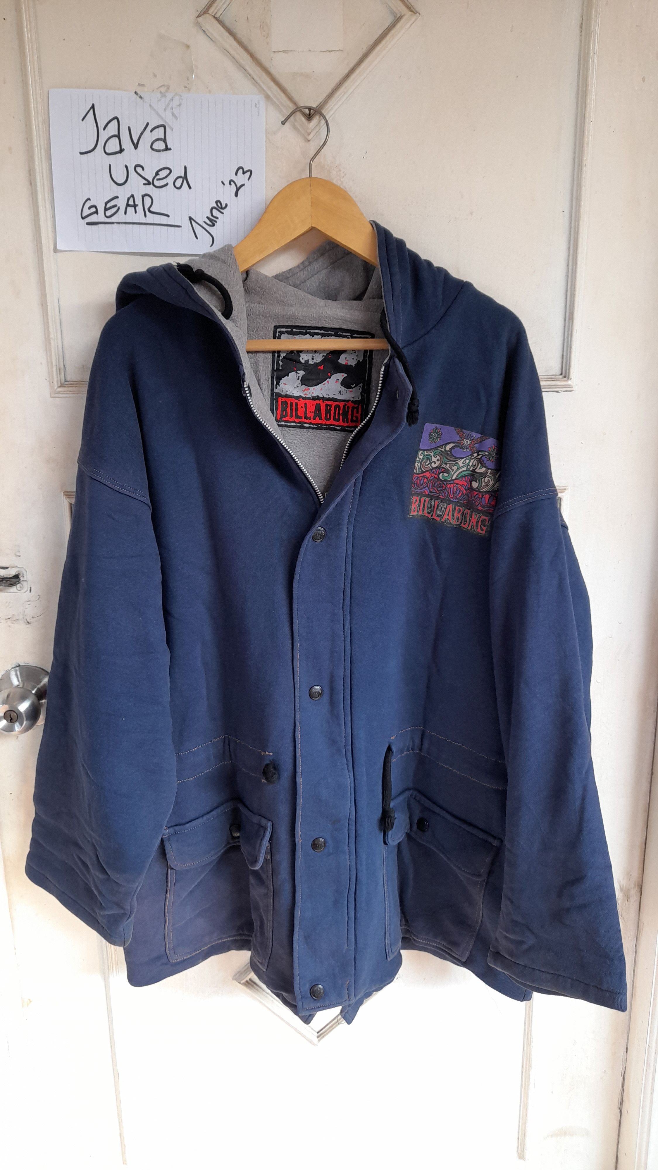 Billabong Rare Vintage Billabong Parkas Size US XL / EU 56 / 4 - 5 Thumbnail