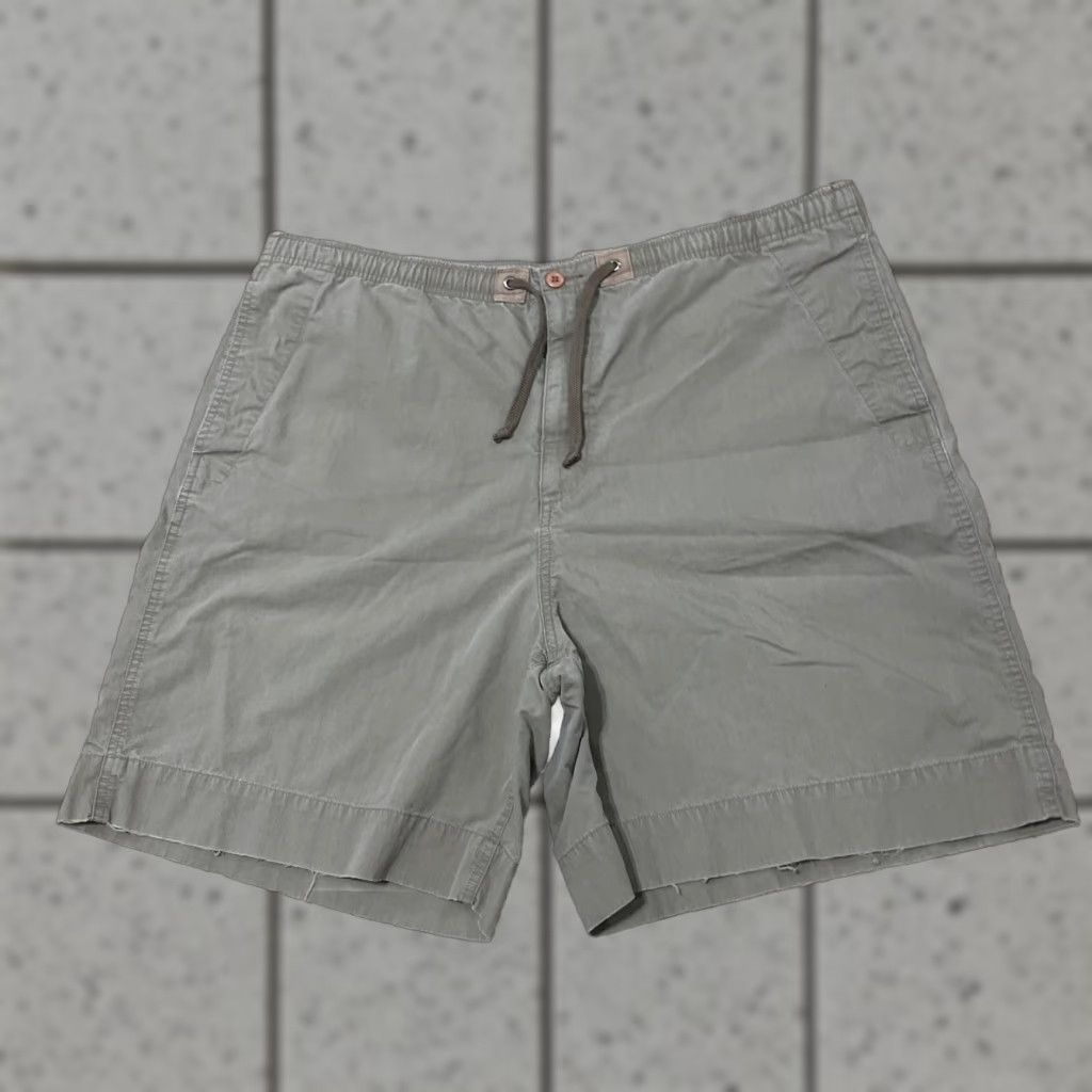 Vintage VINTAGE Fieldmaster Lounge Shorts Men 40x7 L Brown Khaki Lightweight Drawstring Relaxed Regular Size US 40 / EU 56 - 1 Thumbnail