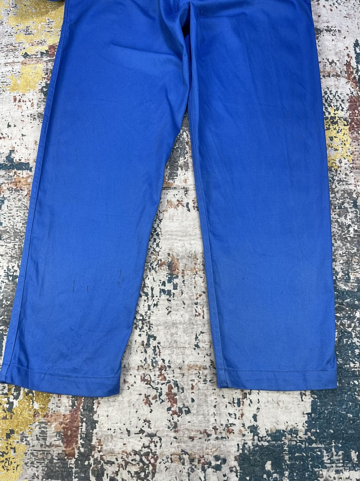 NASCAR Vintage Goodyear Back Hit Big Logo Mechanic Coveralls Size US 35 - 7 Thumbnail