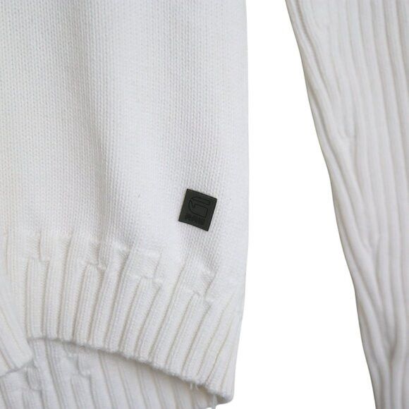 G-Star G-STAR RAW Women's Luca Shawl Collar Knit Jumper Sweater Size L / US 10 / IT 46 - 5 Thumbnail
