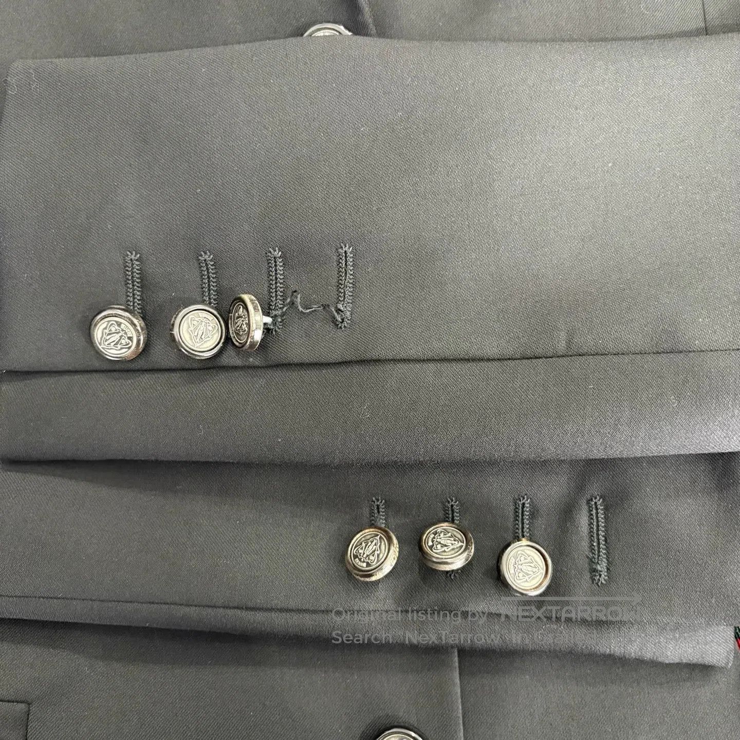 Gucci Guicci size38 Black horsehair buckle suit jacket Size 38R - 7 Thumbnail