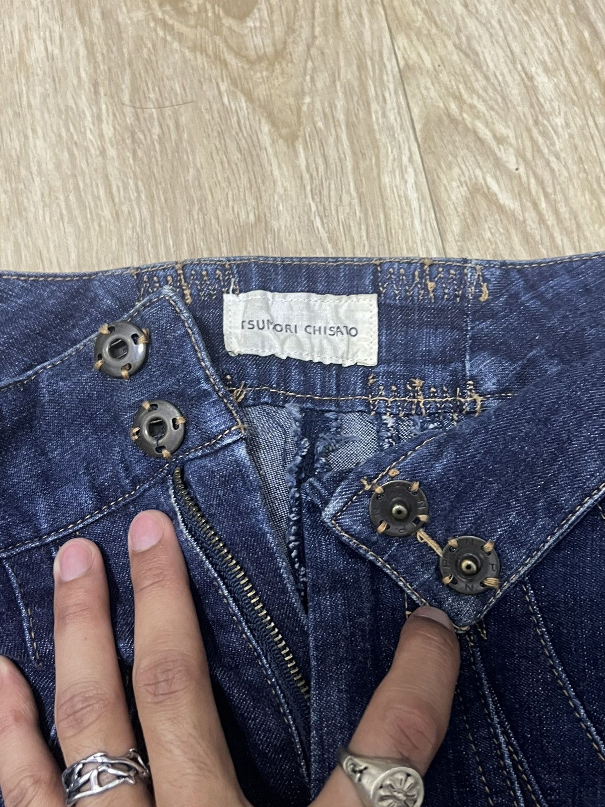 Issey Miyake Vintage Tsumori Chisato Issey Miyake 6-Pocket Denim" Size US 28 / EU 44 - 8 Thumbnail