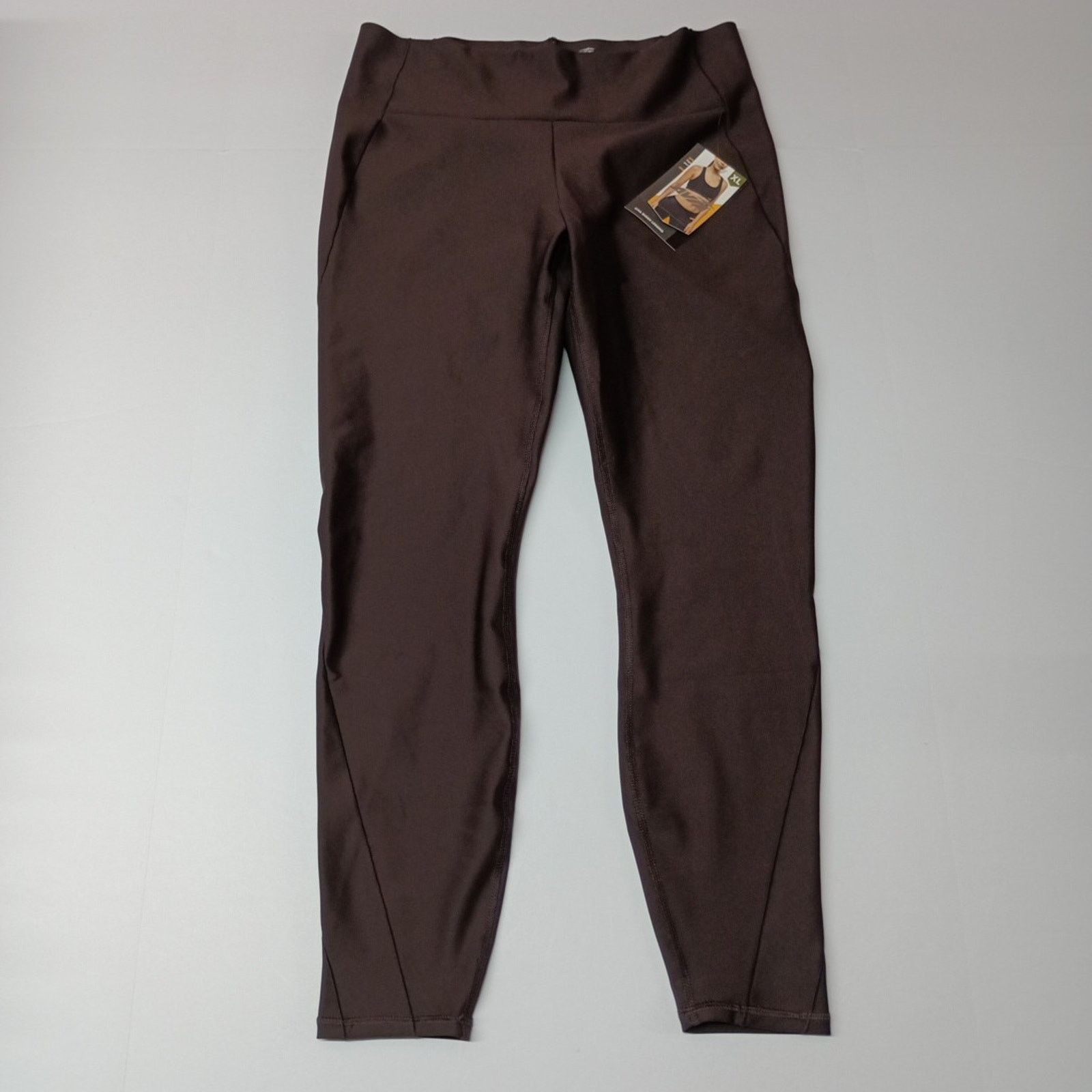 Avia Avia Sheen Leggings Women's XL (16-18) Breen Activewear Size 30" / US 8 / IT 44 - 1 Thumbnail