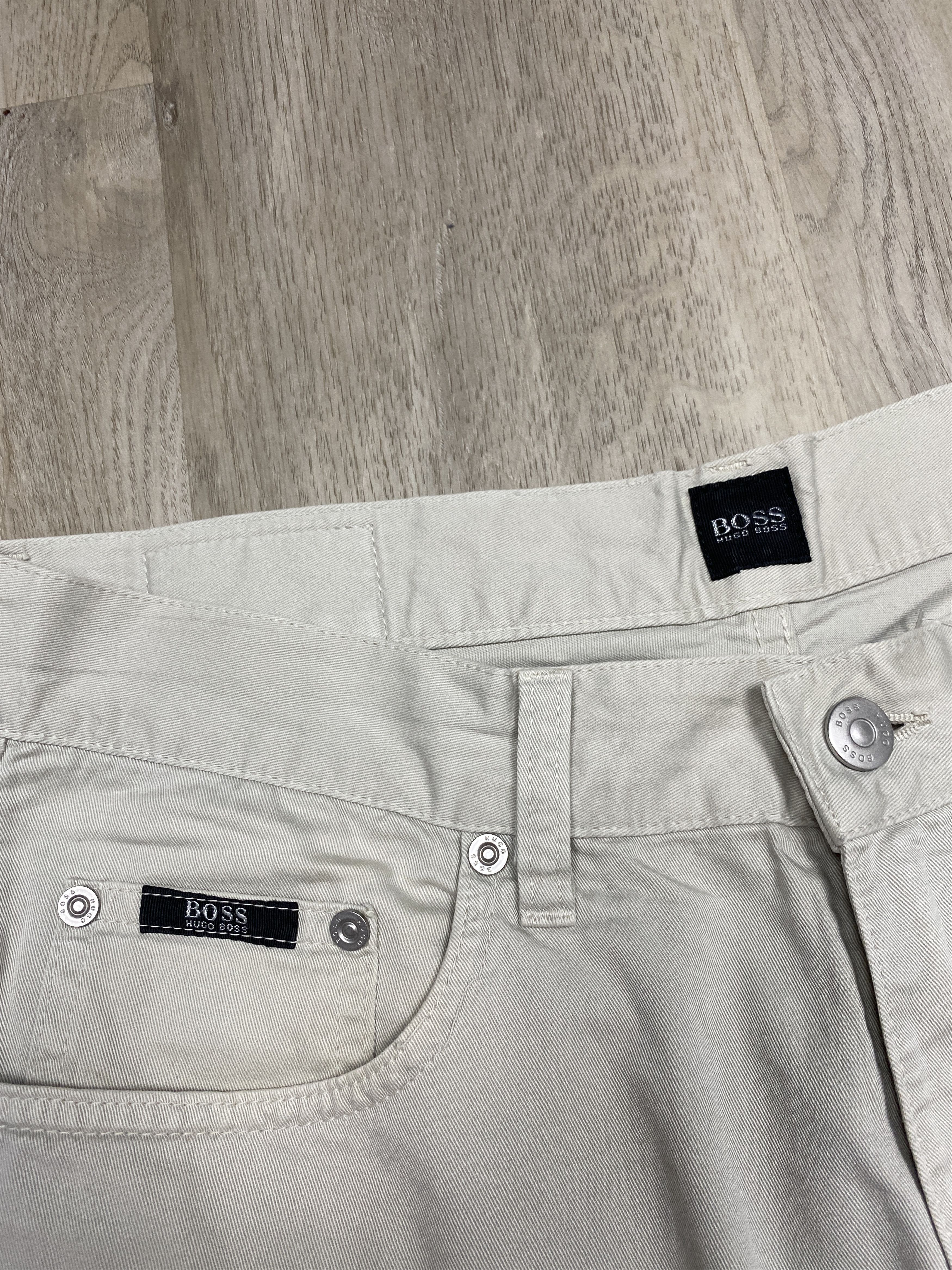 Hugo Boss × Vintage Hugo Boss 90s Vintage Mens Classic Chino Pants Size US 33 - 4 Thumbnail