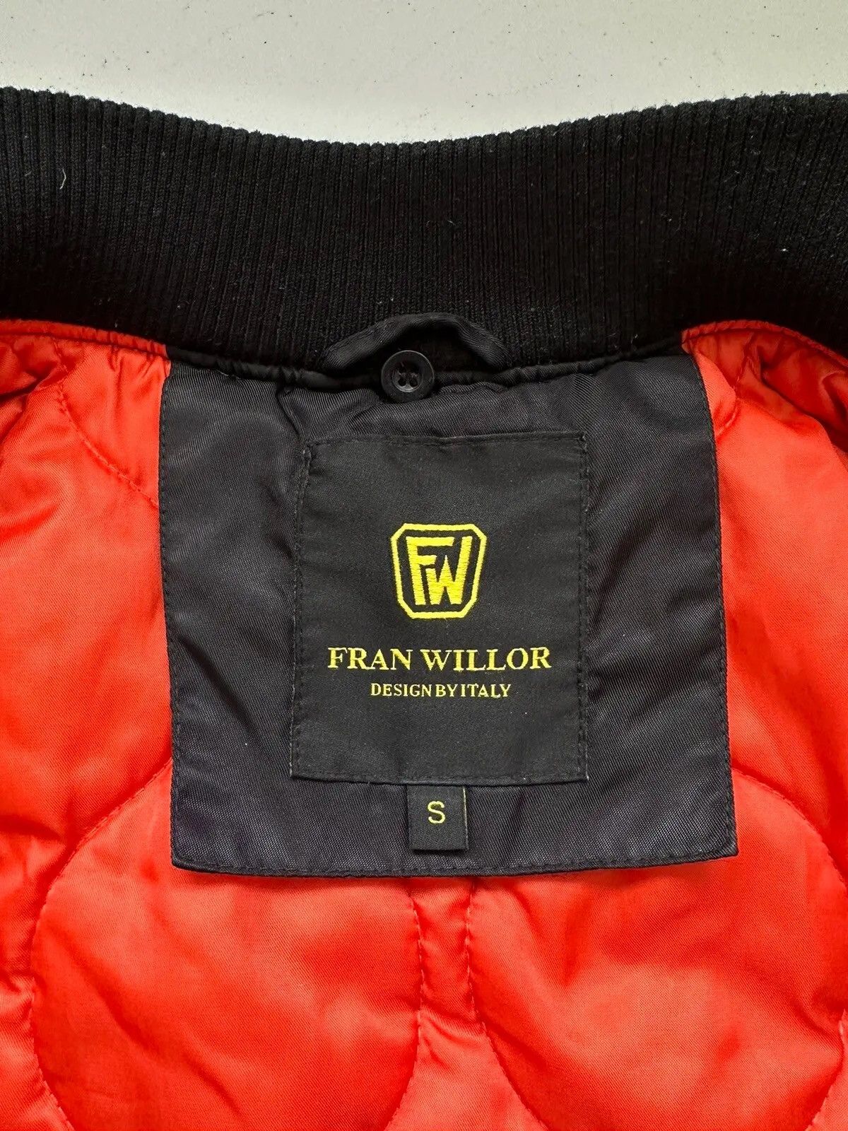 Vintage Vintage Y2k Fran Willor Japanese Bomber Jacket Size US S / EU 44-46 / 1 - 9 Thumbnail