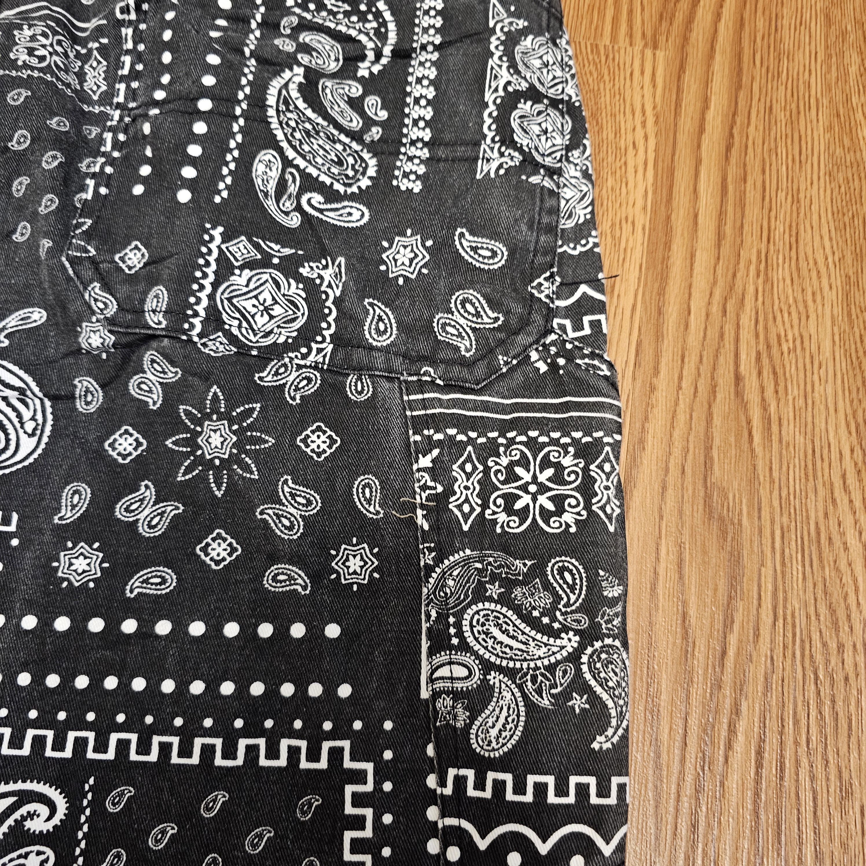 Ben Davis Vintage Y2K Ben Davis Bandana Carpenter Drawstring Pants Size US 30 / EU 46 - 4 Thumbnail