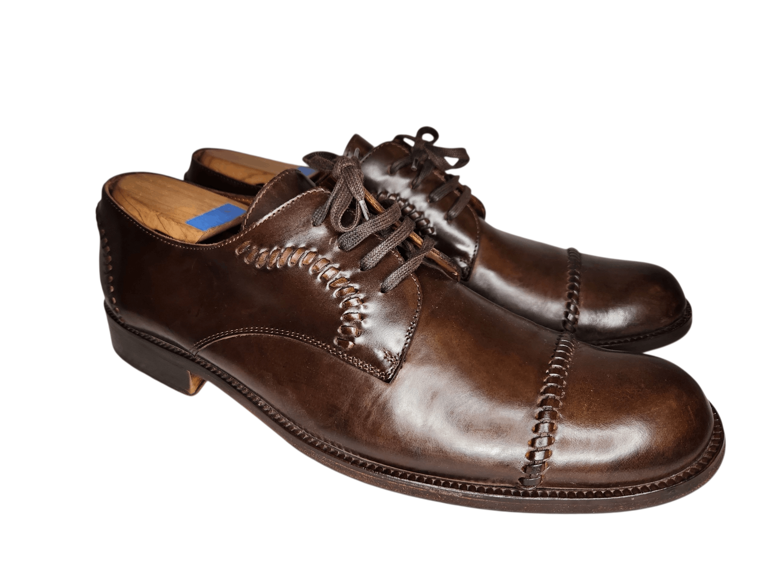 John Varvatos handmade italian captoe Size US 12 / EU 45 - 1 Thumbnail