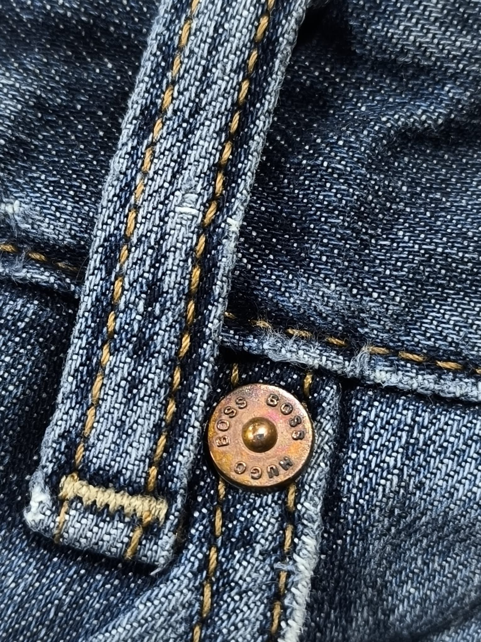 Hugo Boss boss faded distressed jeans rick owens balenciaga Size US 33 - 10 Thumbnail