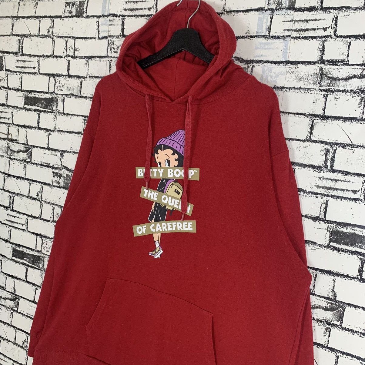 Designer × Vintage Vtg Betty Boop Hoodie Size US XXL / EU 58 / 5 - 3 Thumbnail