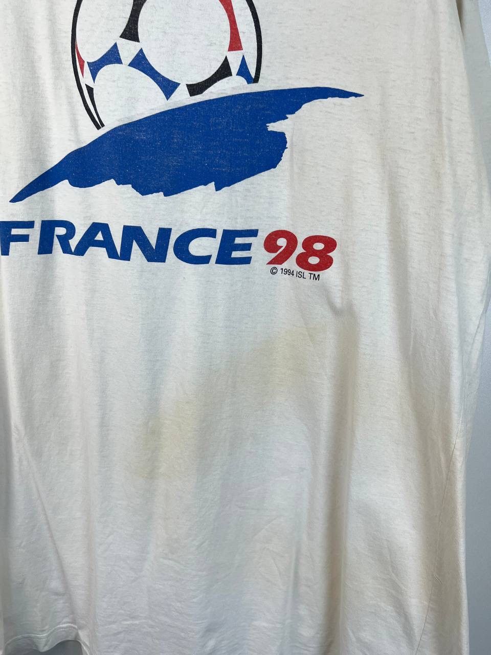 Vintage France 1998 Football vintage t-shirts size XXL Size US XXL / EU 58 / 5 - 7 Thumbnail