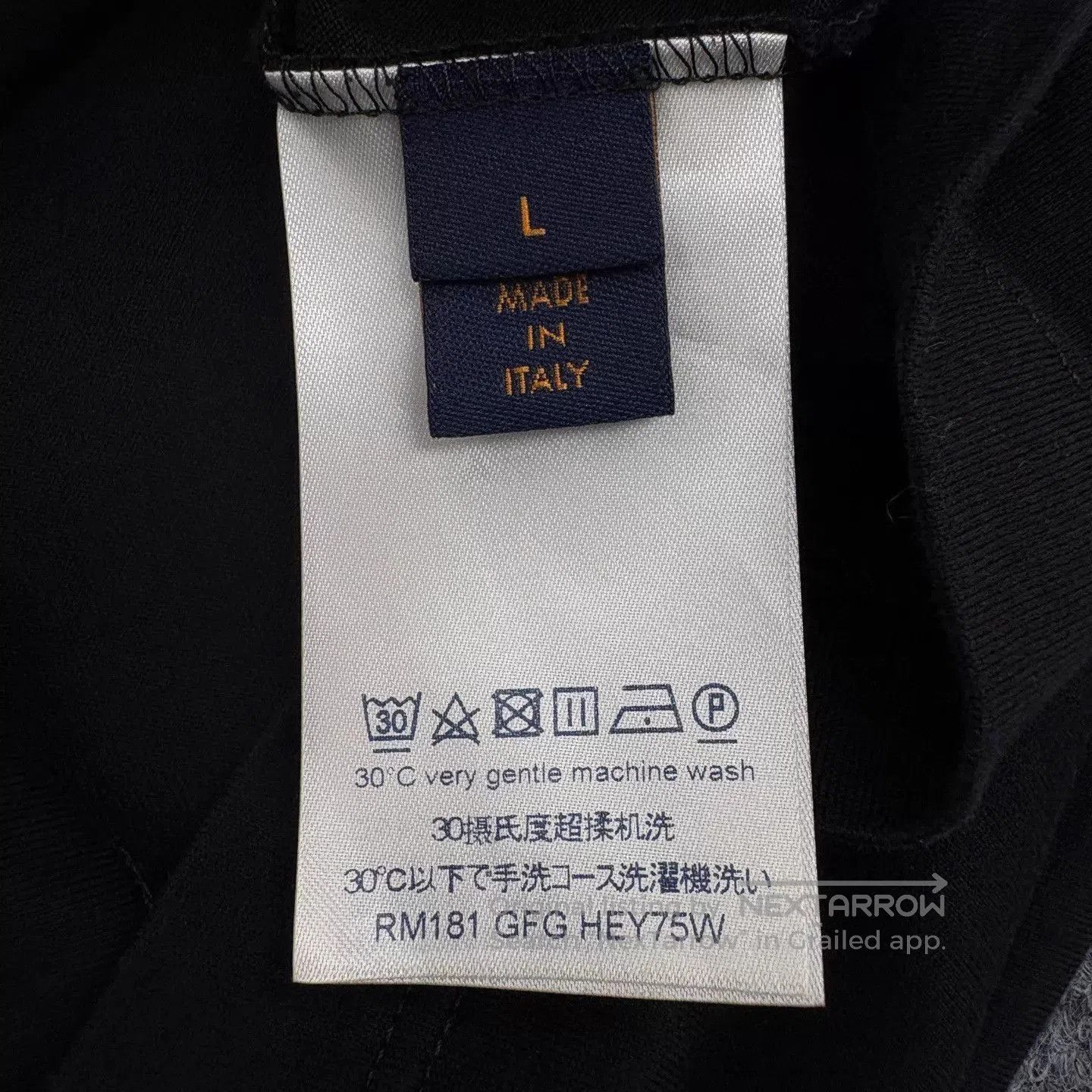 Louis Vuitton Black Short Sleeve Crew Neck Shirt - L. Size US L / EU 52-54 / 3 - 5 Thumbnail