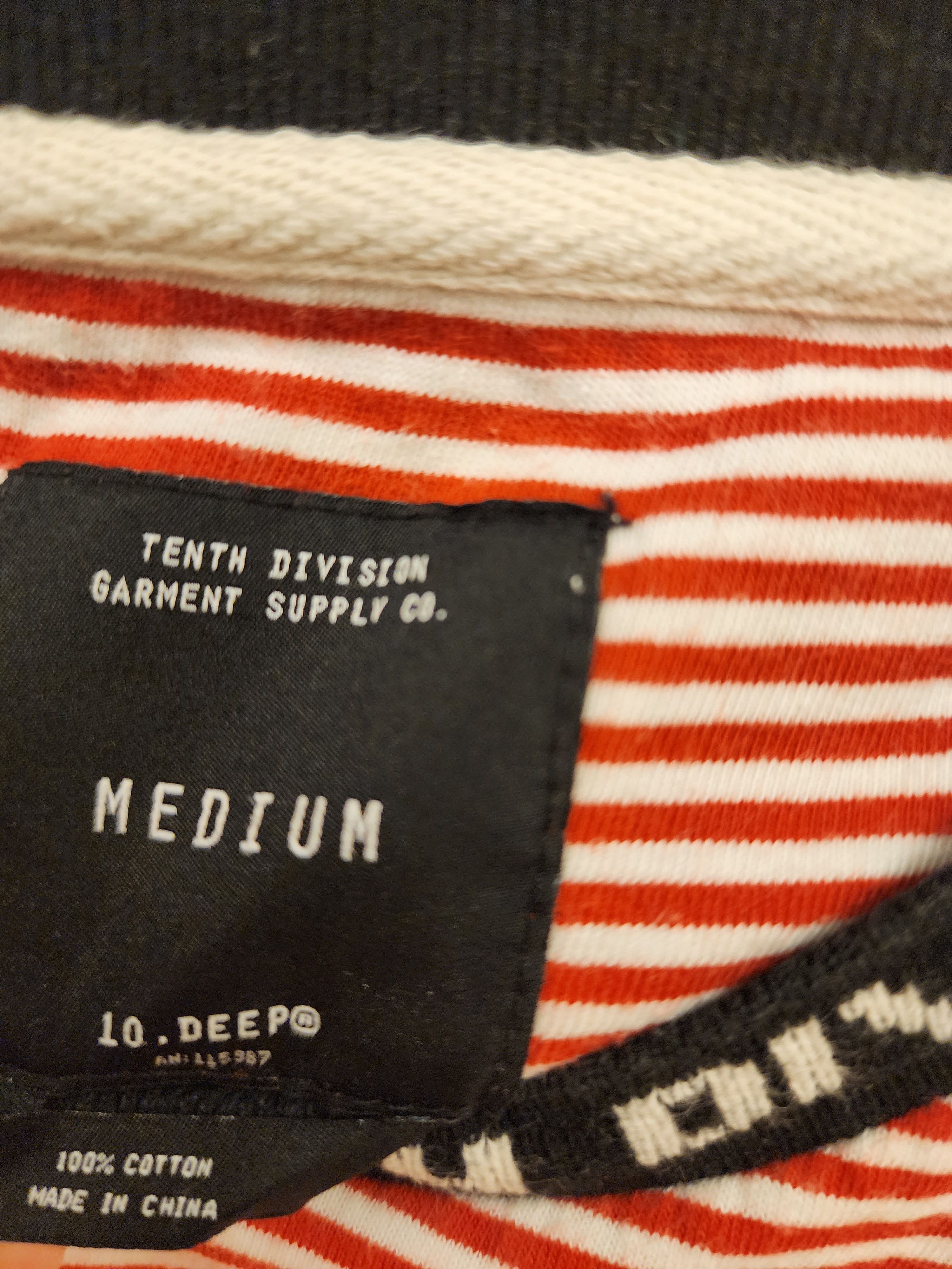 10 Deep Striped T-Shirt Size US M / EU 48-50 / 2 - 2 Thumbnail