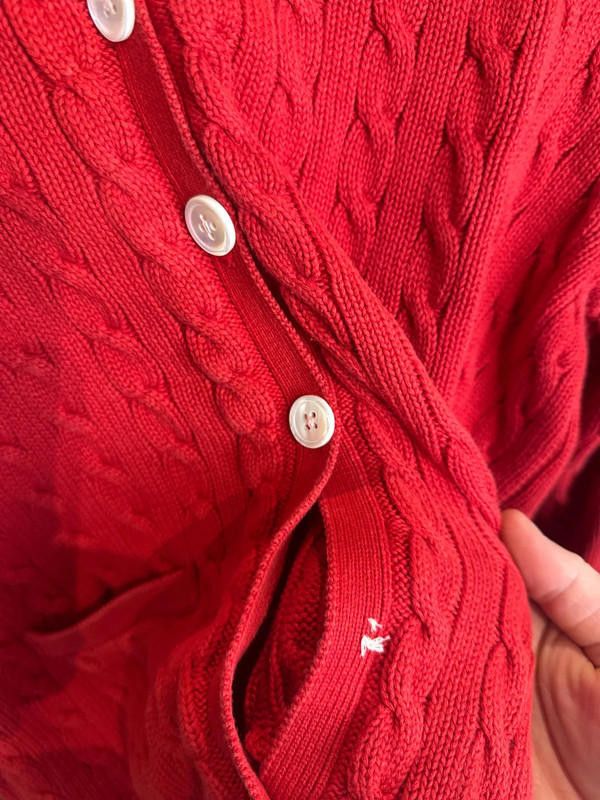 Polo Ralph Lauren Ralph Lauren Cable Knit Cardigan Size M / US 6-8 / IT 42-44 - 5 Thumbnail