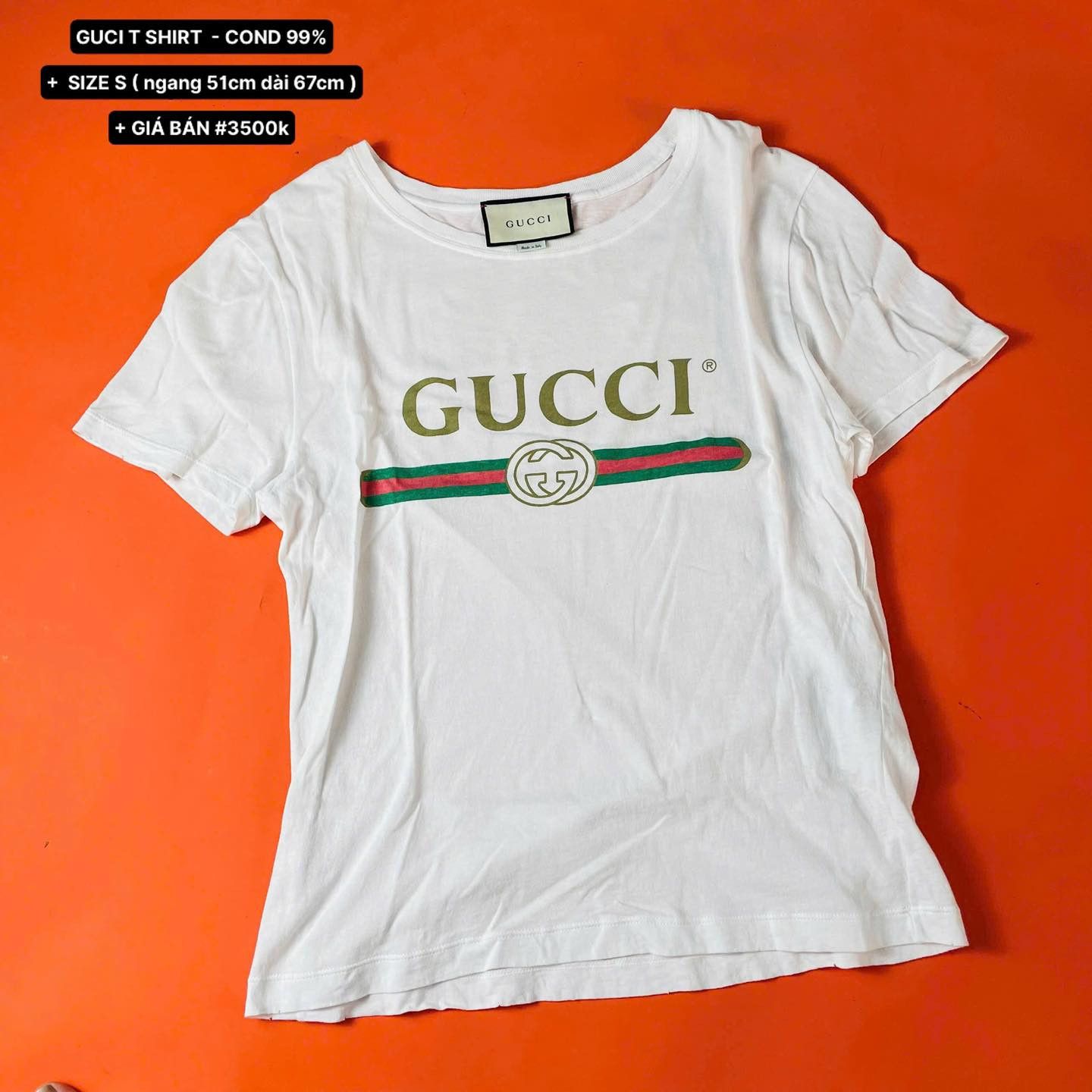 Gucci GUCCI T SHIRT GUCCI Size US XS / EU 42 / 0 - 9 Thumbnail