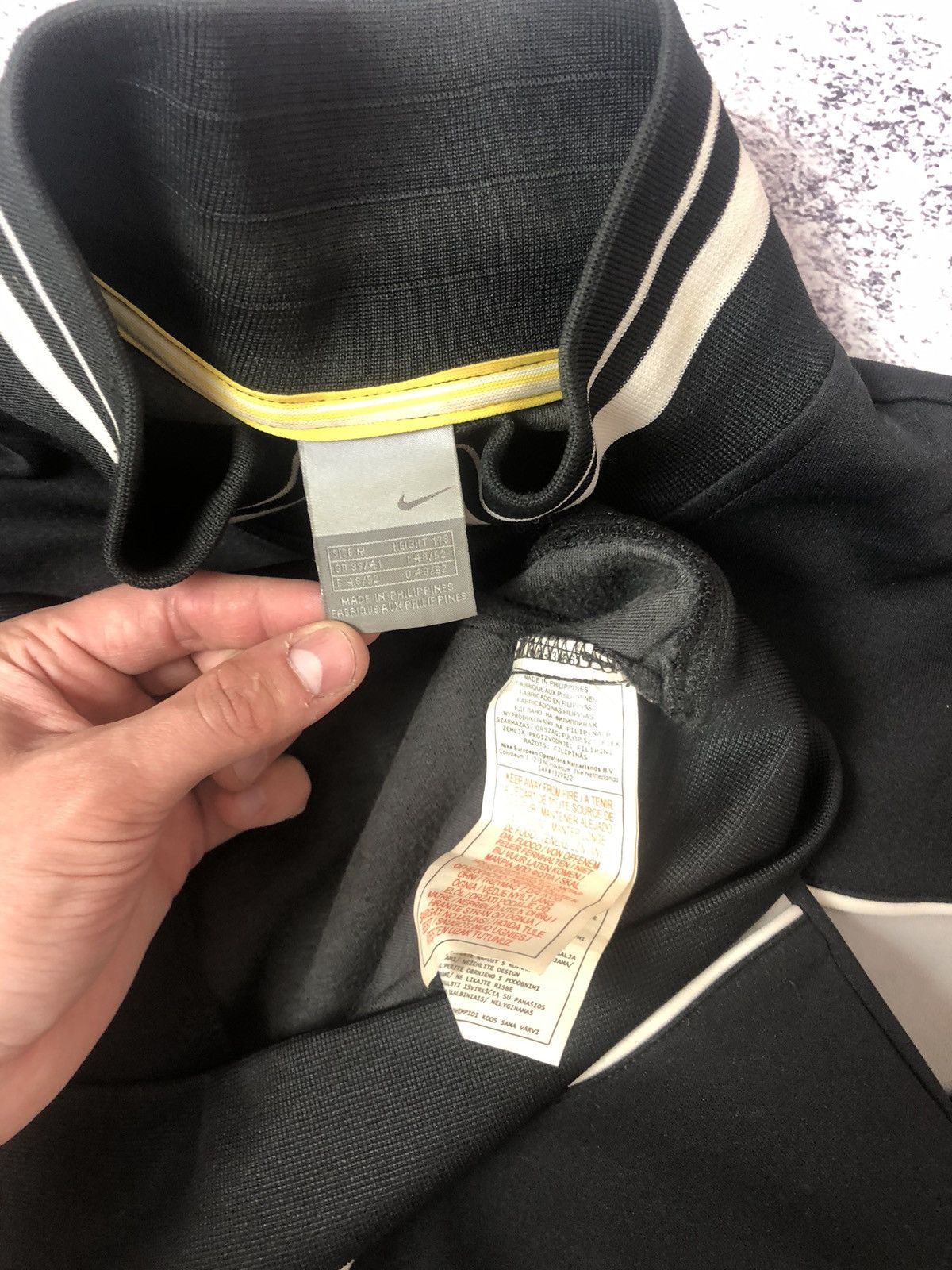 Vintage Vintage zip Nike size M y2k men’s usa casual rare drill ykk Size US M / EU 48-50 / 2 - 5 Thumbnail
