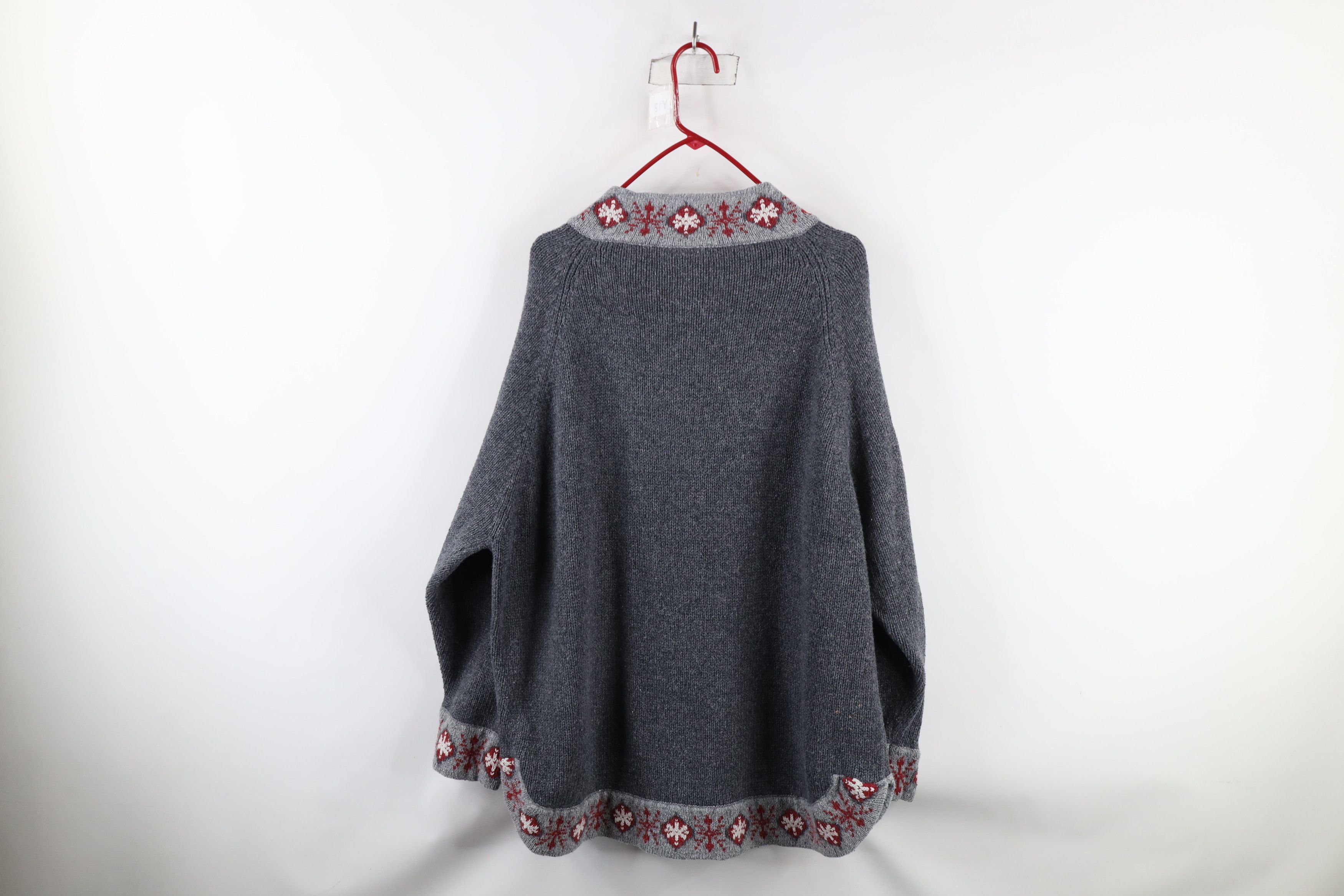 Disney × Vintage Vintage 90s Disney Winnie the Pooh Wool Blend Knit Sweater Size 3XL / US 20-22 - 11 Thumbnail