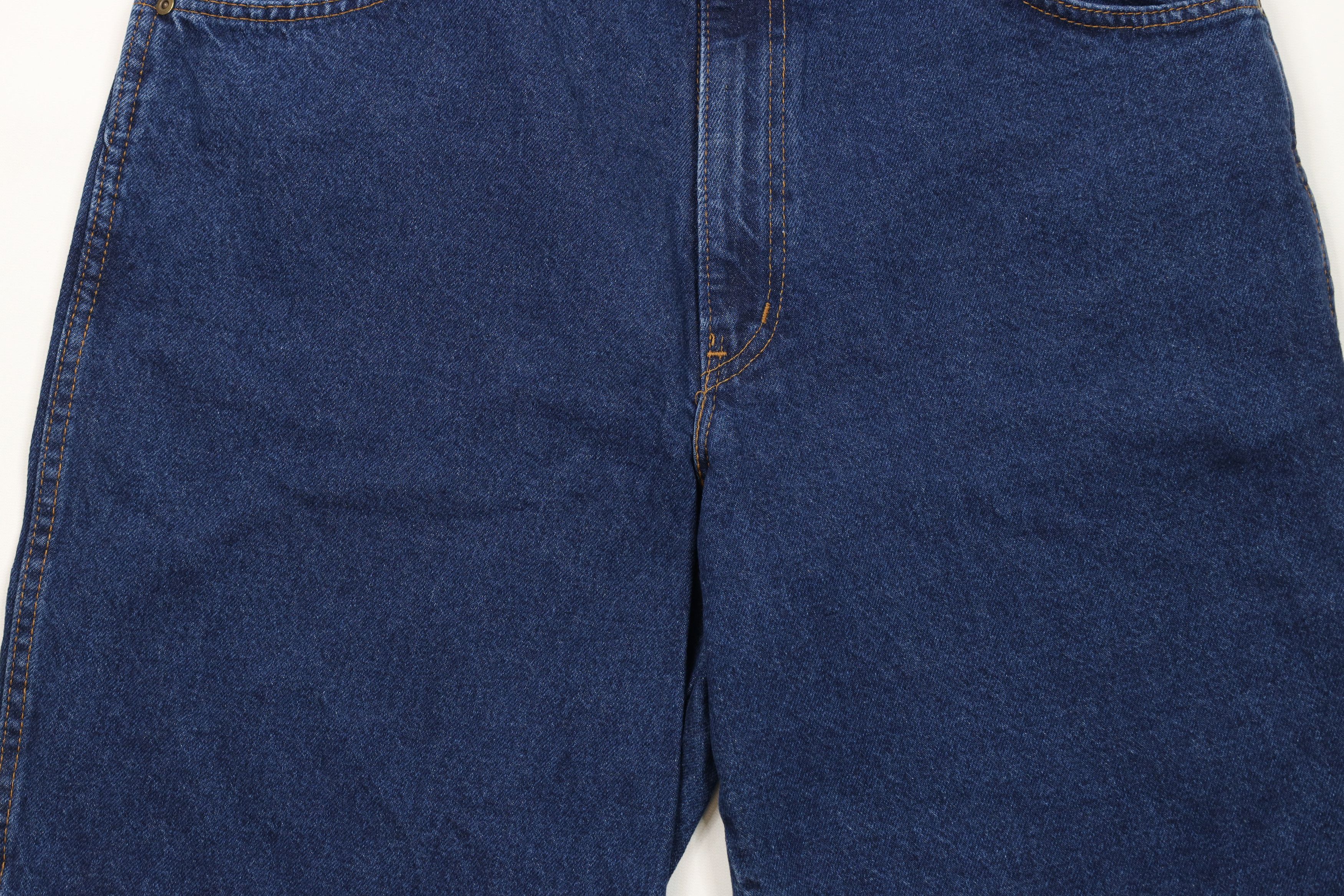Vintage Deadstock Vintage 90s Streetwear Jean Shorts Jorts Blue USA Size US 36 / EU 52 - 3 Thumbnail