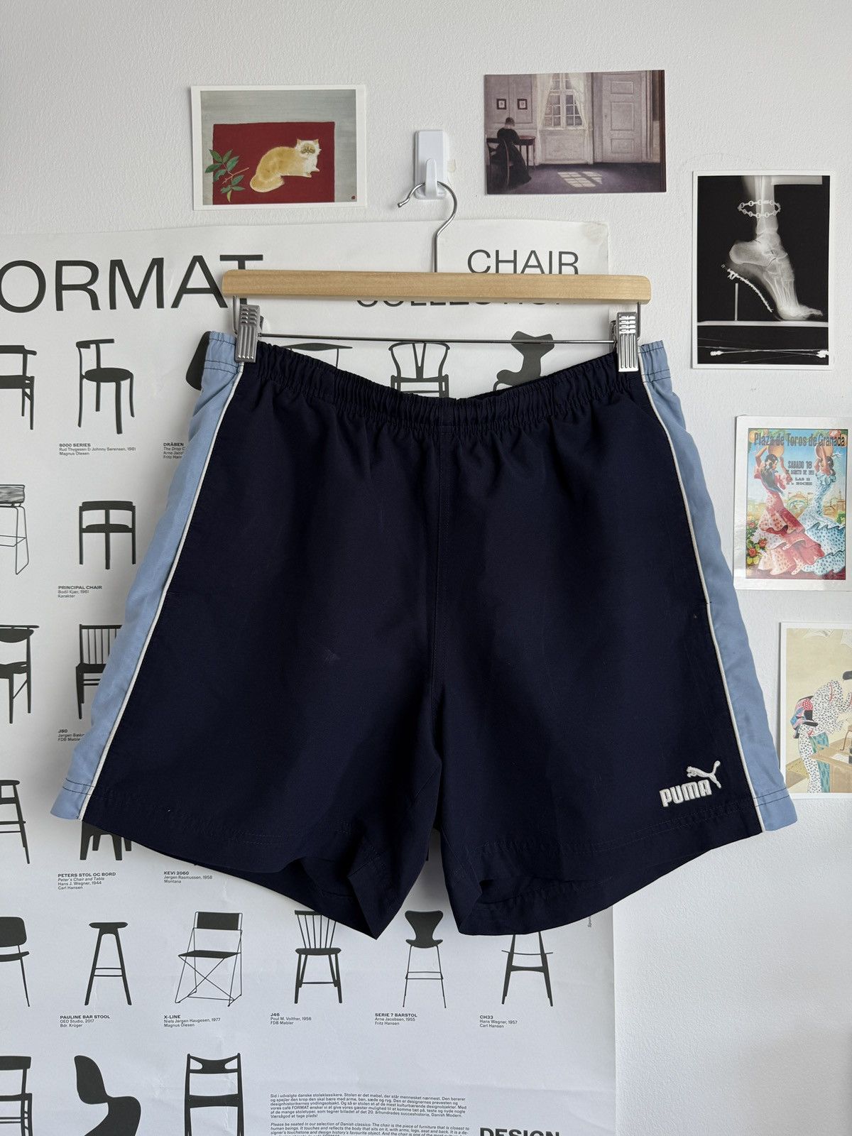 Puma Vintage y2k Puma small logo shorts M speedcat blockcore opium Size US 32 / EU 48 - 1 Thumbnail