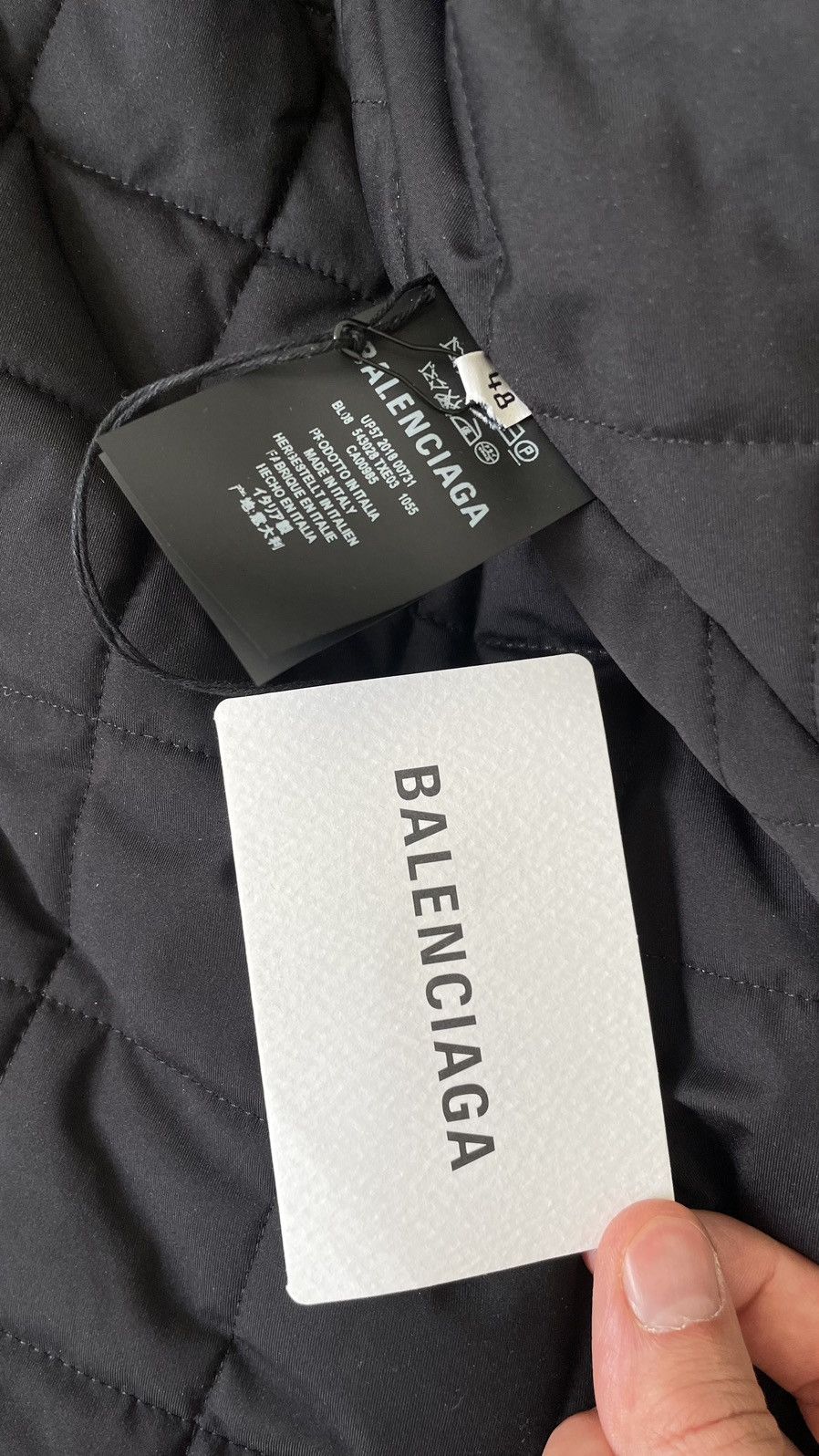Balenciaga A/W 18 Triple 3 Layer Denim Jacket Size US M / EU 48-50 / 2 - 10 Thumbnail