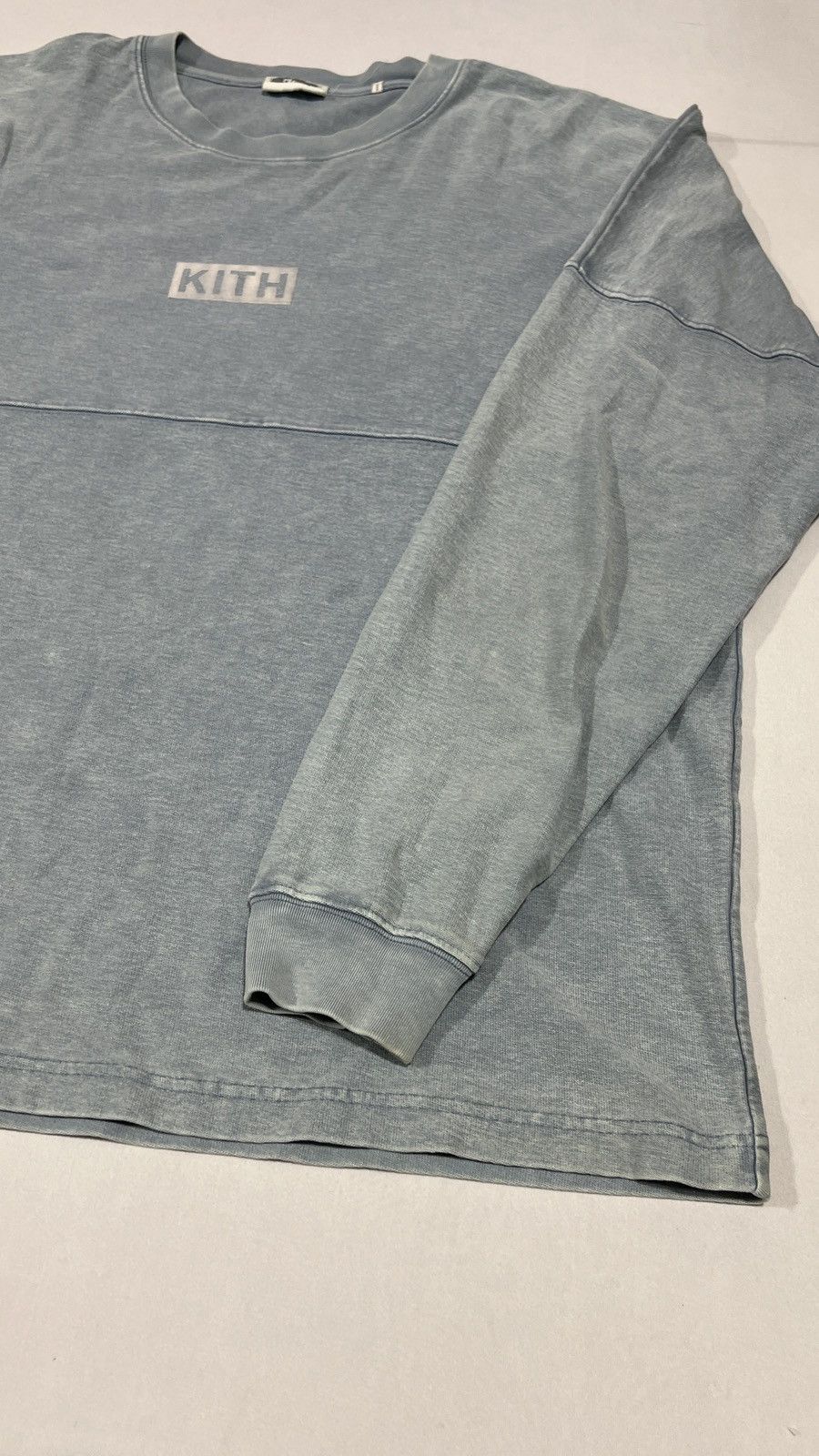 Kith Kith Paneled L/S Tee Medium Indigo Size US L / EU 52-54 / 3 - 3 Thumbnail